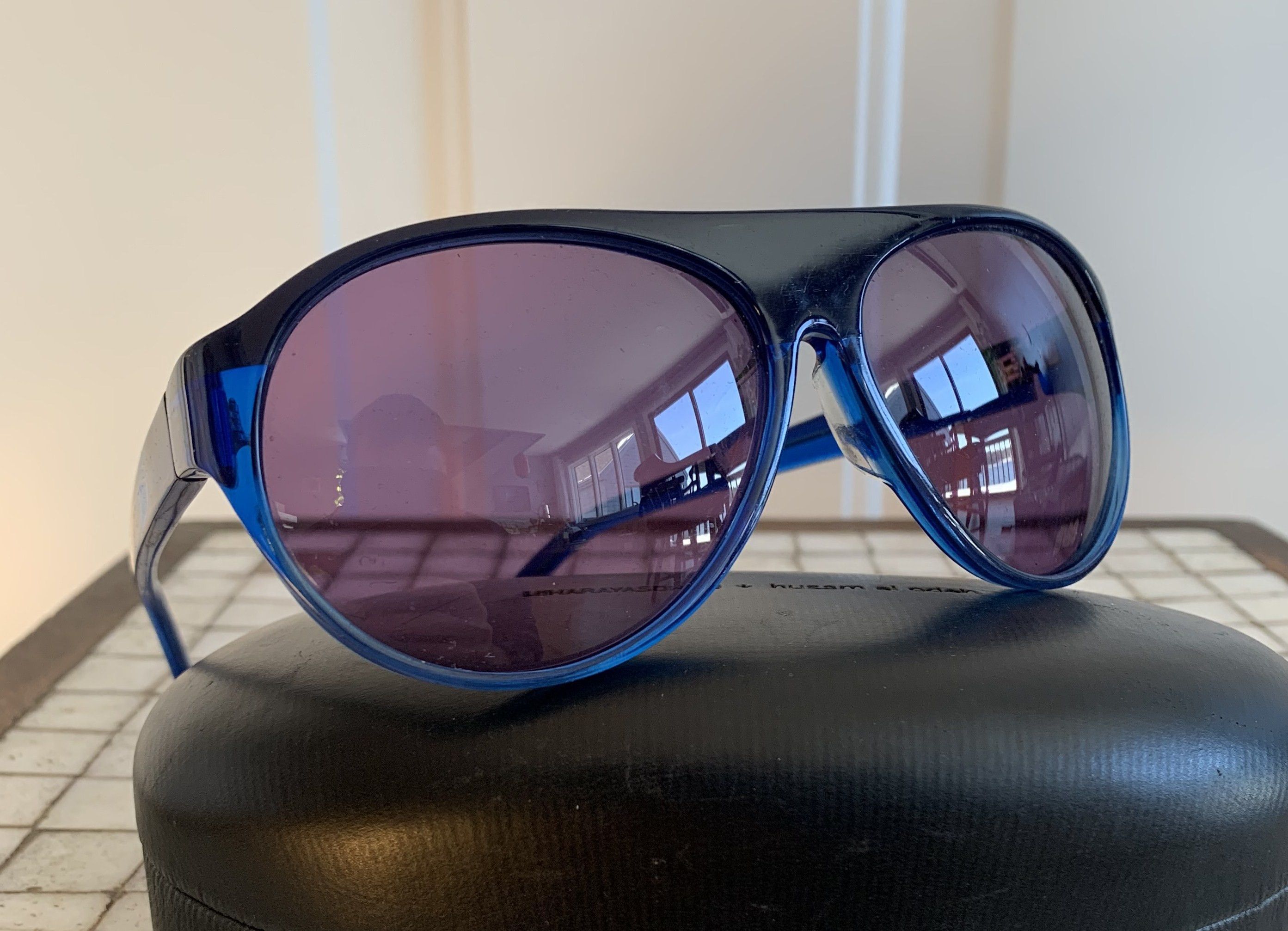 Maison MIHARA YASUHIRO S/S 2010 Mihara Yasuhiro x Husam El Odeh Sunglasses Size ONE SIZE - 2 Thumbnail