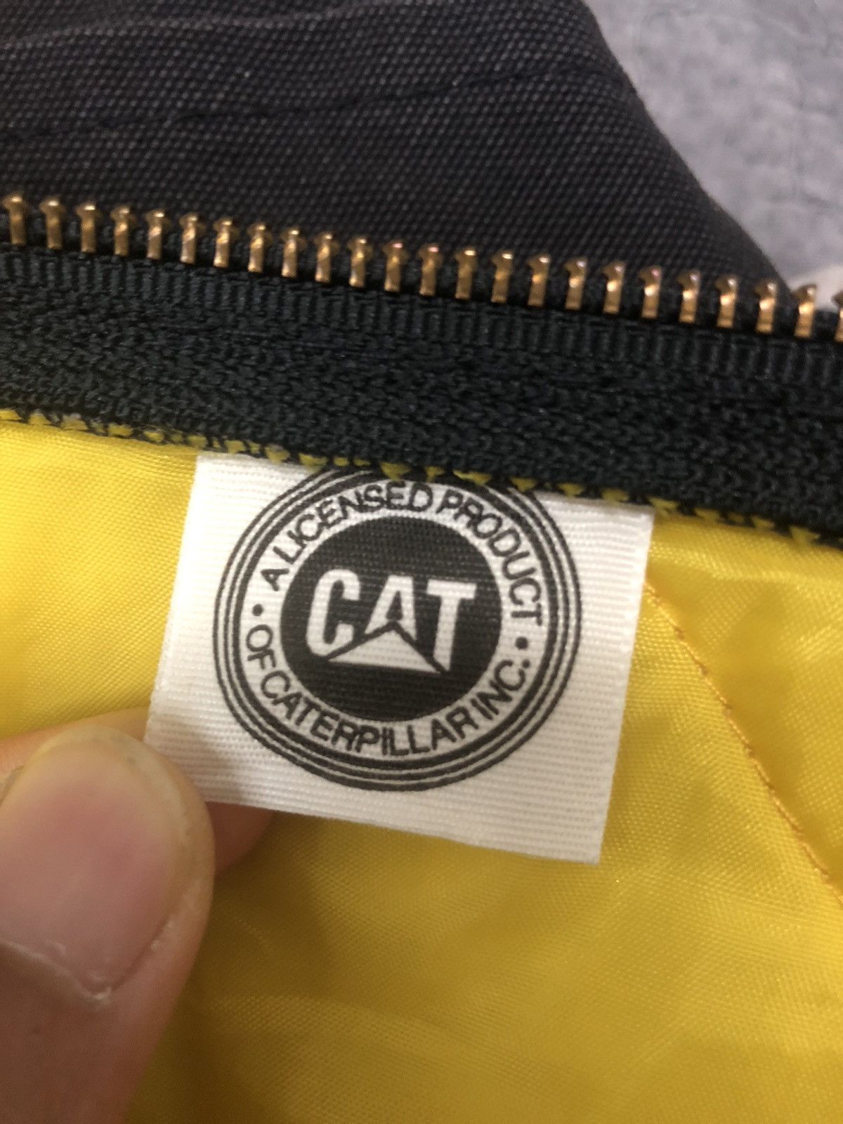 Vintage Caterpillar workwear canvas vest
