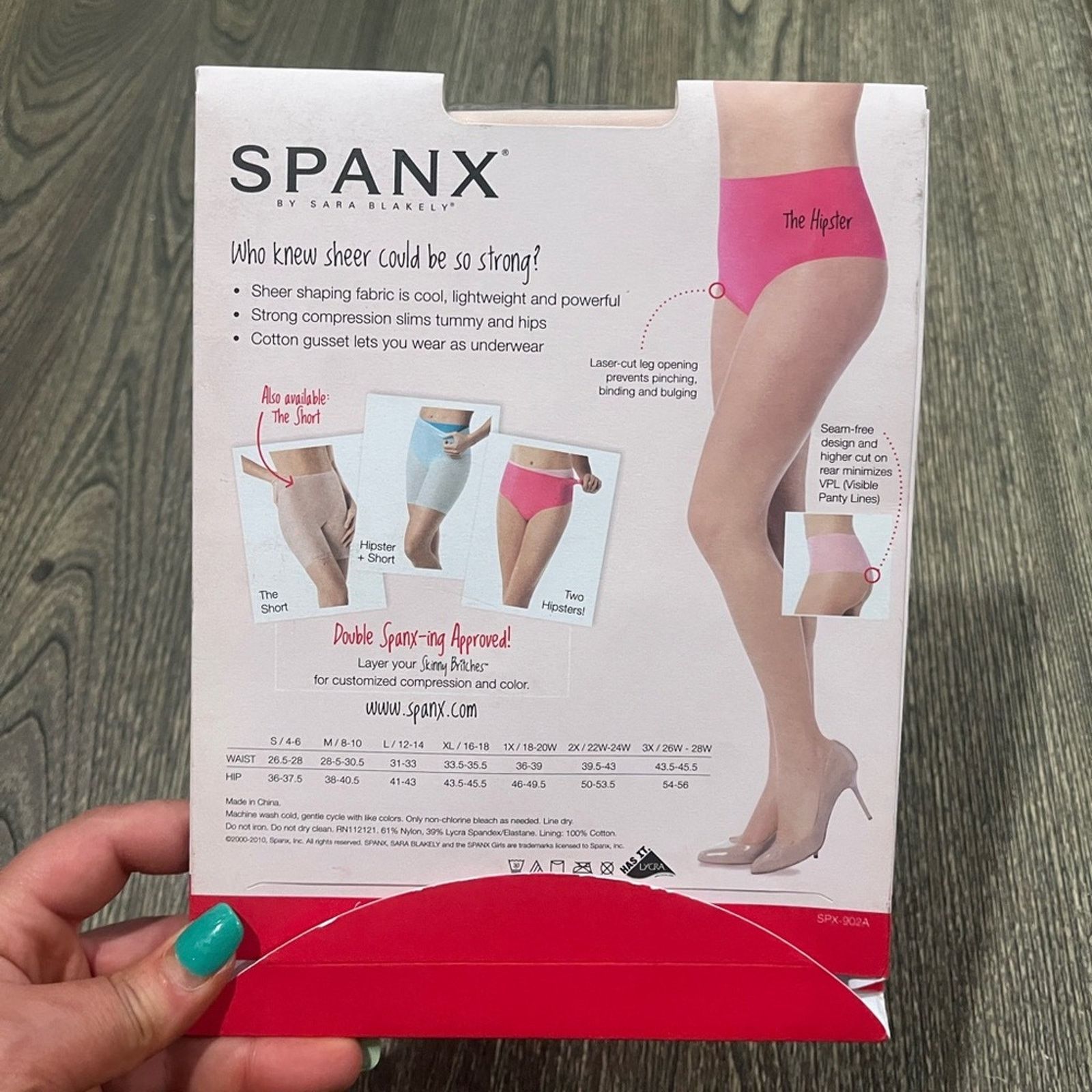Spanx NWT Spanx Skinny Sheer Shaping Hipster Panty Pure Size XL Size 36" / US 14 / IT 50 - 4 Thumbnail