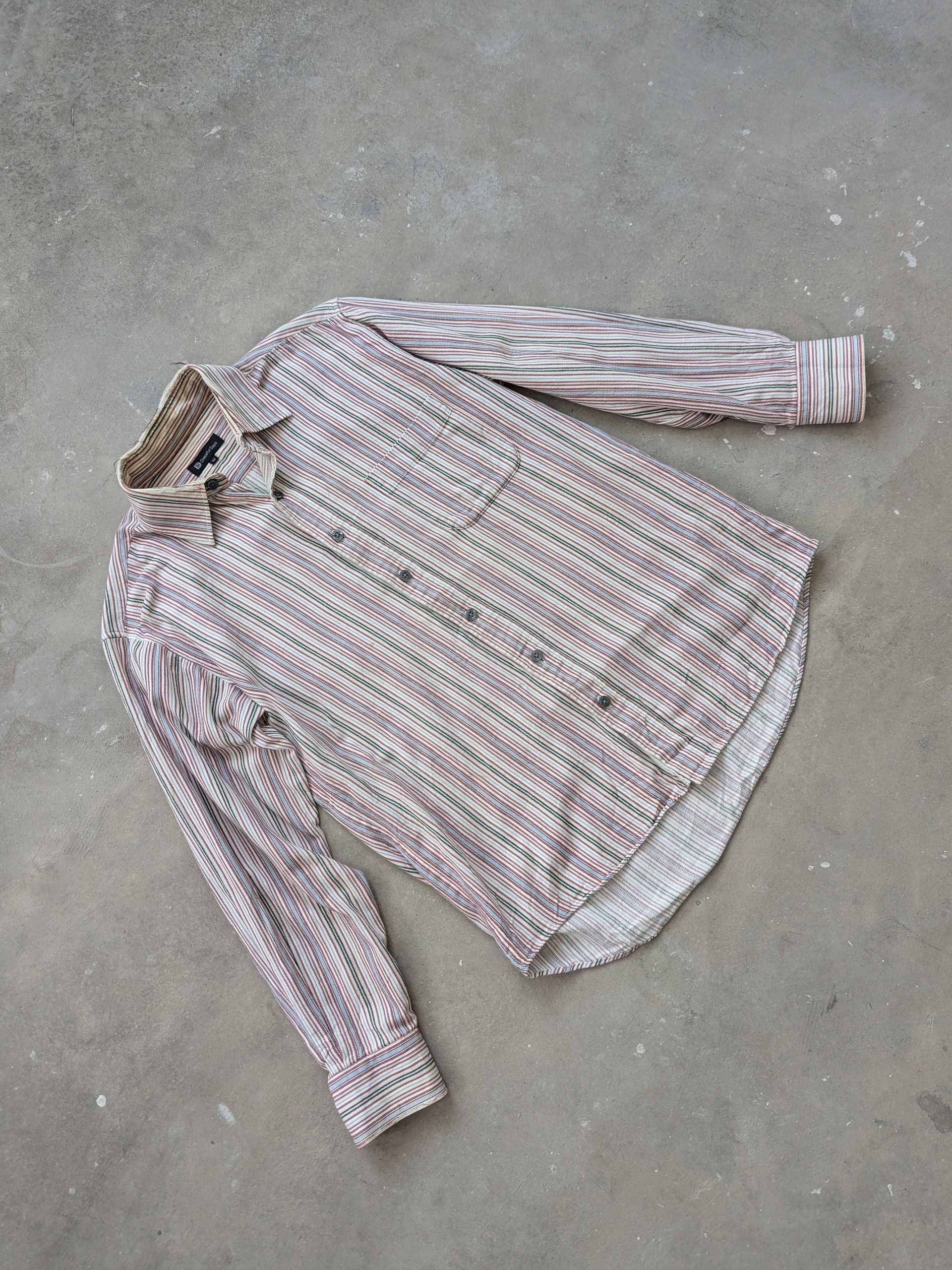 Japanese Brand × Vintage Vintage Graceful Days Shirt Button Up Striped Size US M / EU 48-50 / 2 - 3 Thumbnail