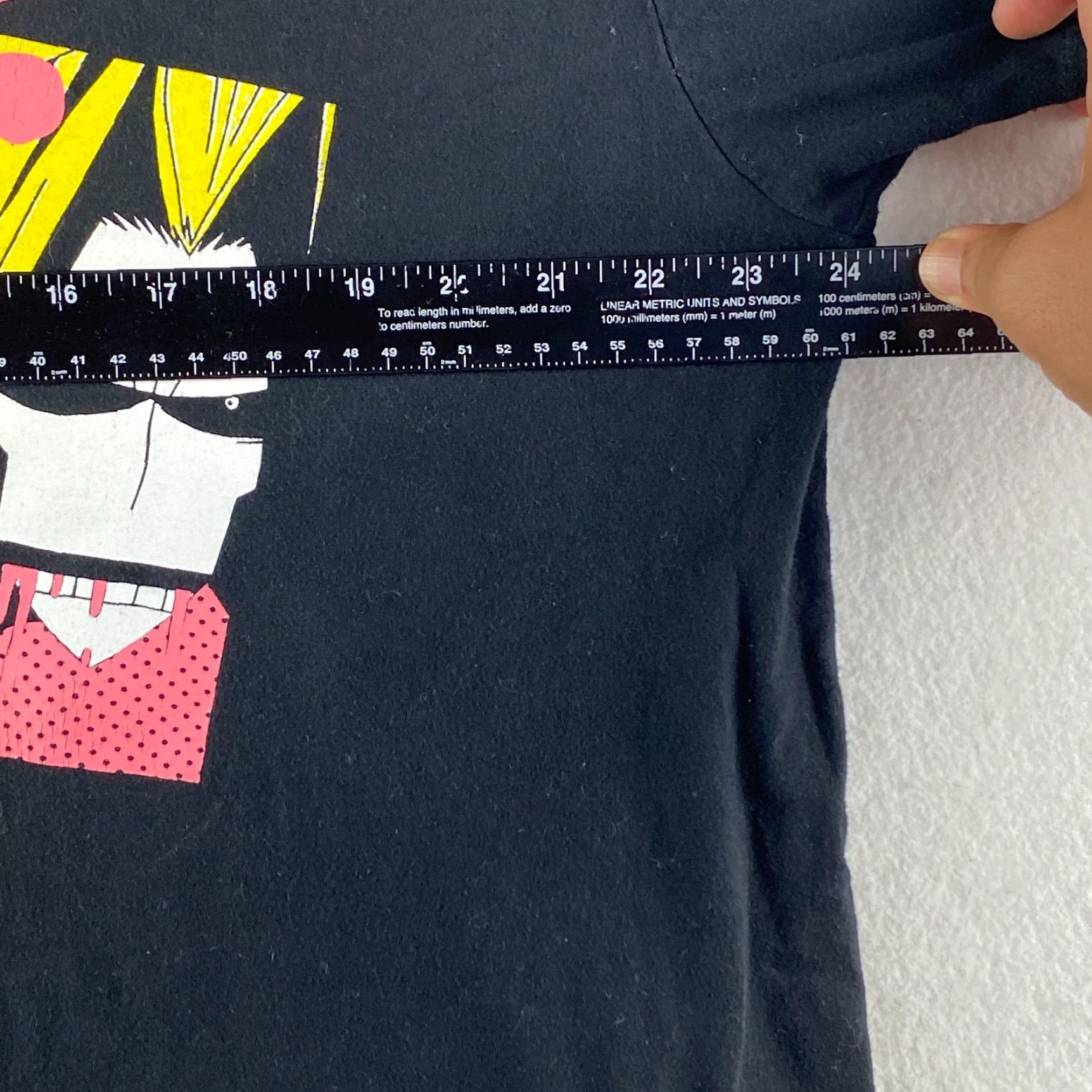 Etro My Hero Academia Shirt Mens XL Black Graphic Print Short Sleeve Anime T-Shirt Size US XL / EU 56 / 4 - 6 Thumbnail