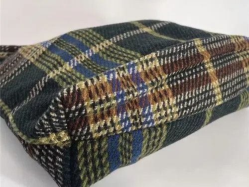 Japanese Brand Fashion tartan plaid tote bag shoppers bag Size ONE SIZE - 4 Thumbnail