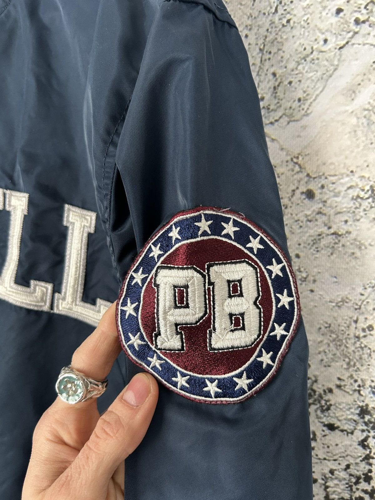 Vintage Vintage Pitbull Varsity Jacket Baseball 90s Boxy Oversized Size US L / EU 52-54 / 3 - 4 Thumbnail