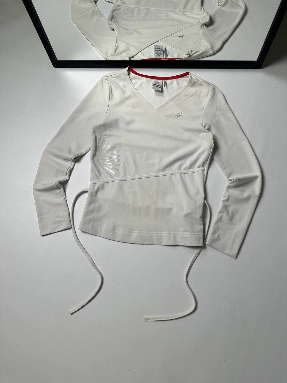 Adidas 🔥Japanese Long sleeve Adidas Japan Vibe Y2K Size S / US 4 / IT 40 - 1 Thumbnail