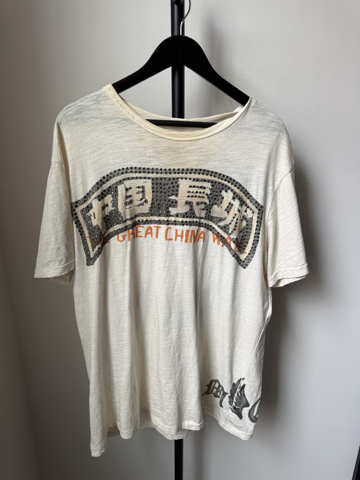 The Great China Wall Swarovski Logo Shirt 2002 Size US XL / EU 56 / 4 - 3 Thumbnail