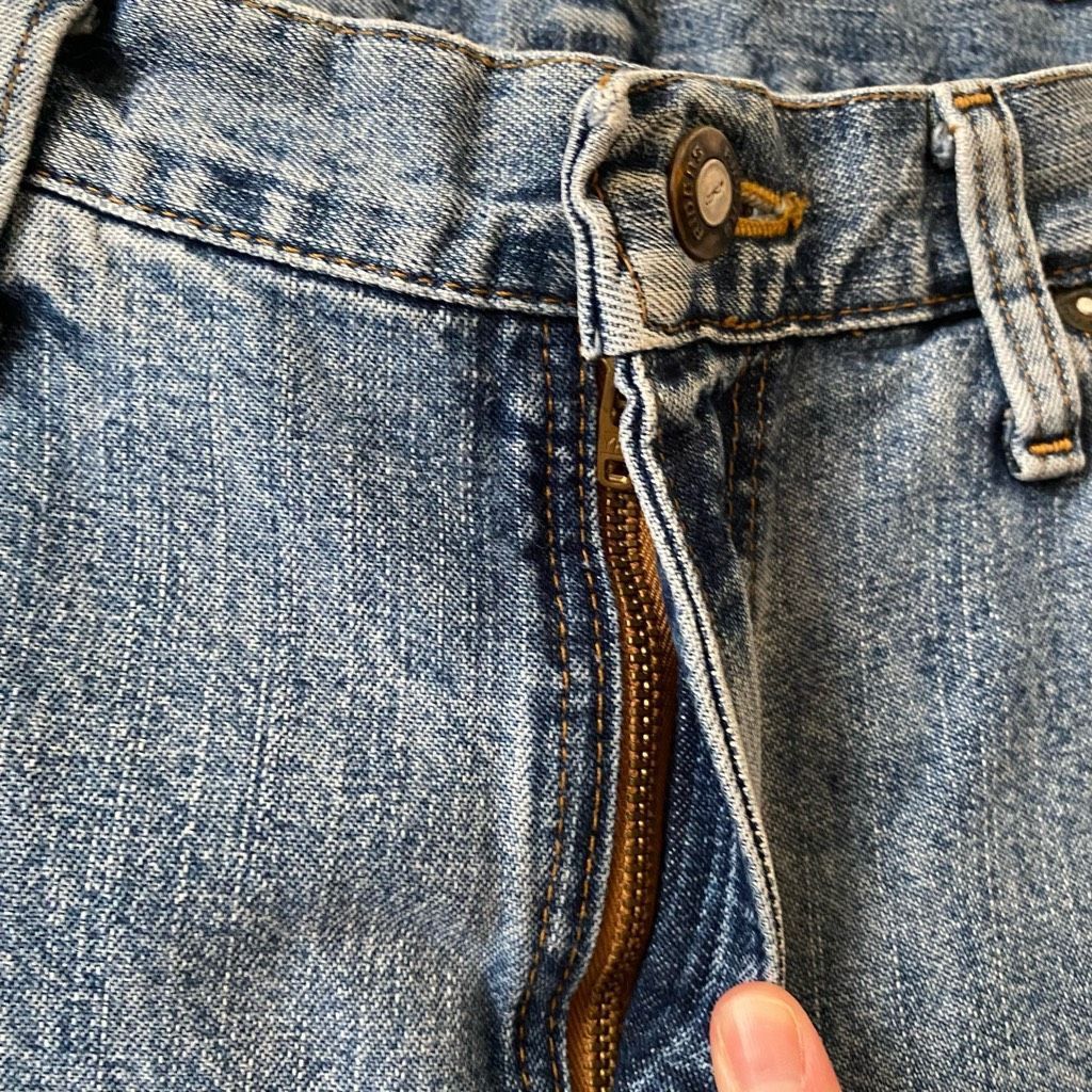 Lee Riders women 12 Bermuda classic blue jean shorts 100% cotton Size 34" / US 12 / IT 48 - 3 Thumbnail