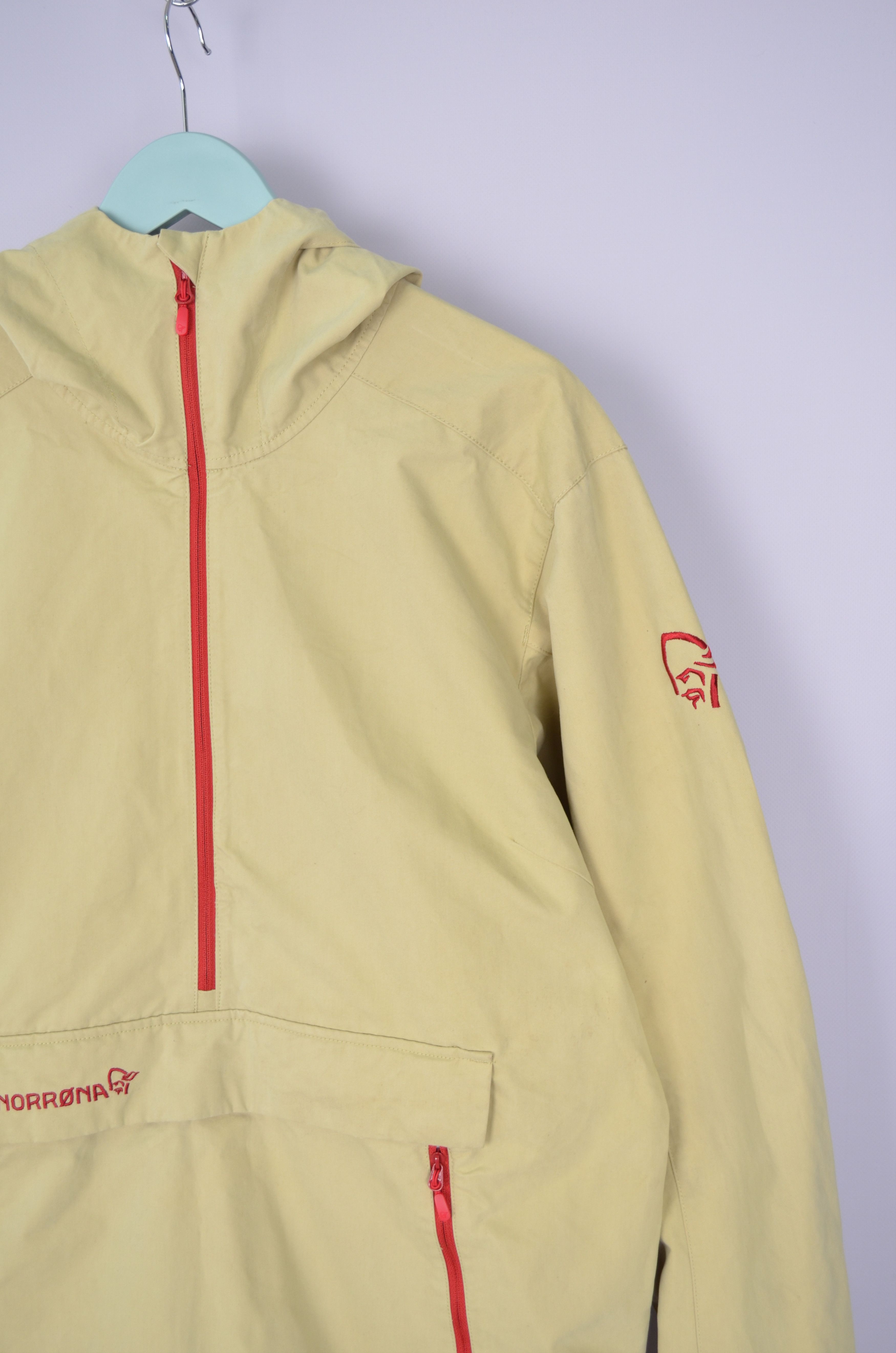 Norrona Norrona Jacket Large Hooded Svalbard Anorak Outdoor Hiking Size L / US 10 / IT 46 - 3 Thumbnail
