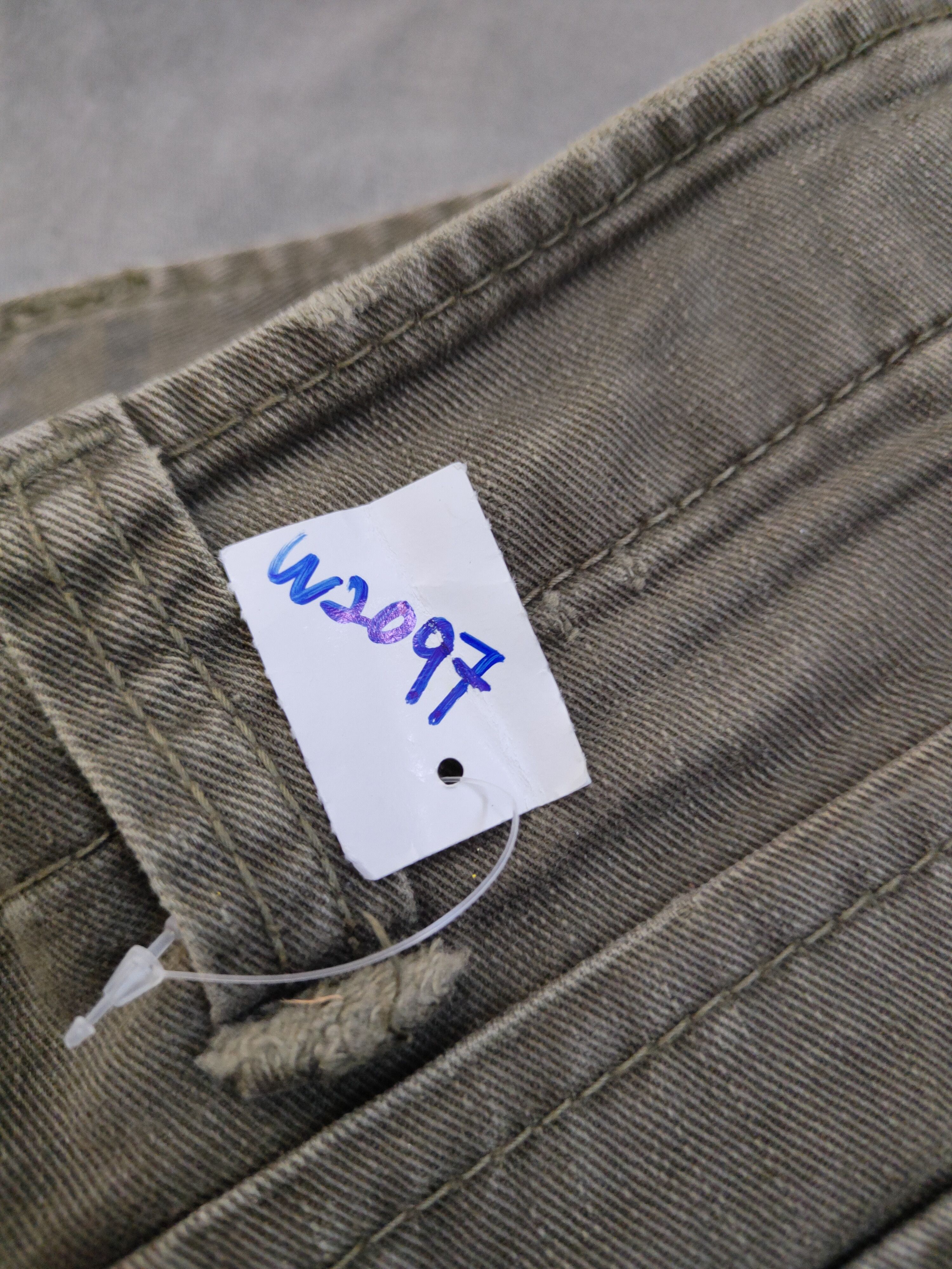 Japanese Brand Edwin Olive Multipocket utility tactical Casual Pants #W2097 Size US 31 - 15 Thumbnail