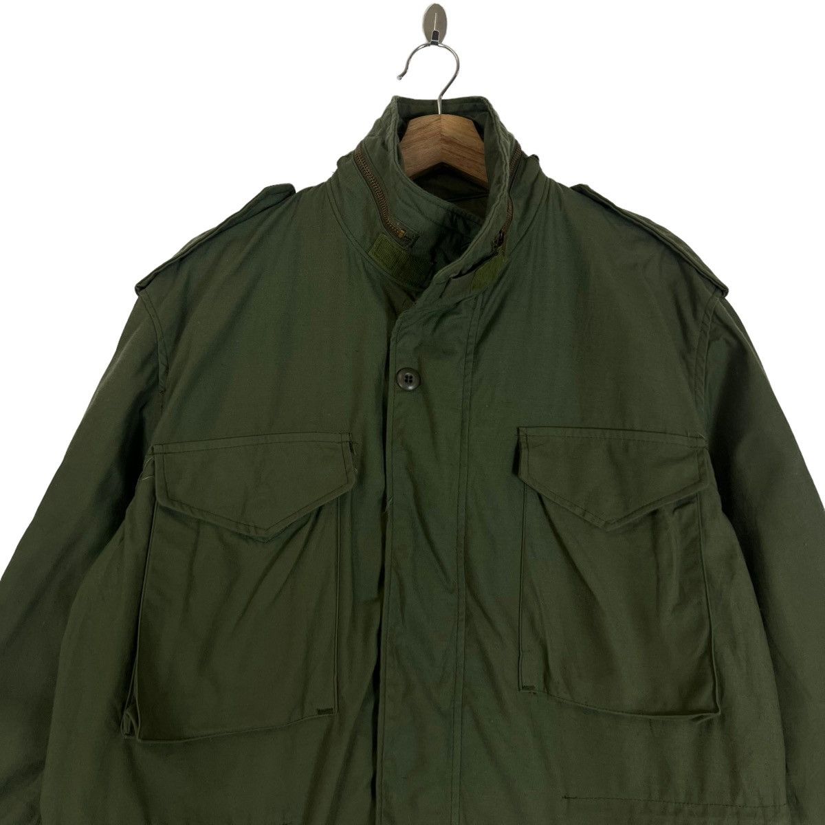 Alpha Industries 🔥80’s Vintage Alpha Industries USA Cold Weather Man’s Field Size US M / EU 48-50 / 2 - 3 Thumbnail