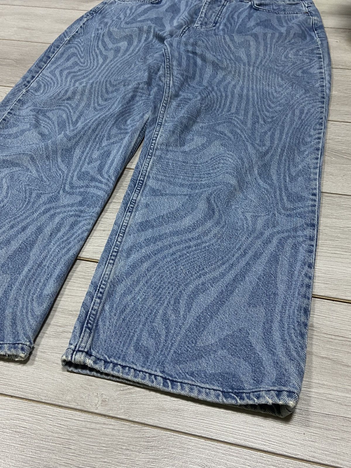 Jaded London Jaded RARE Y2K waves divorces vintage wide jeans Size US 36 / EU 52 - 6 Thumbnail