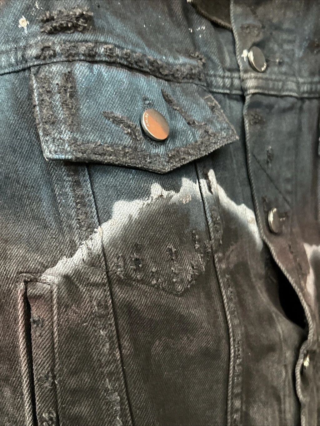 Amiri Amiri Season Sky Moon Wolf Black Denim Size US S / EU 44-46 / 1 - 7 Thumbnail
