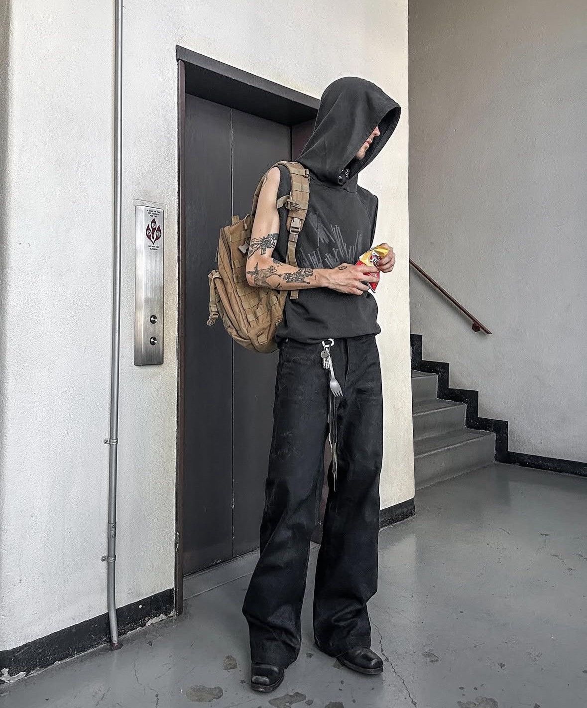 Raf Simons Raf Simon’s SS03 Consumed Nails Hoodie Size US M / EU 48-50 / 2 - 2 Thumbnail