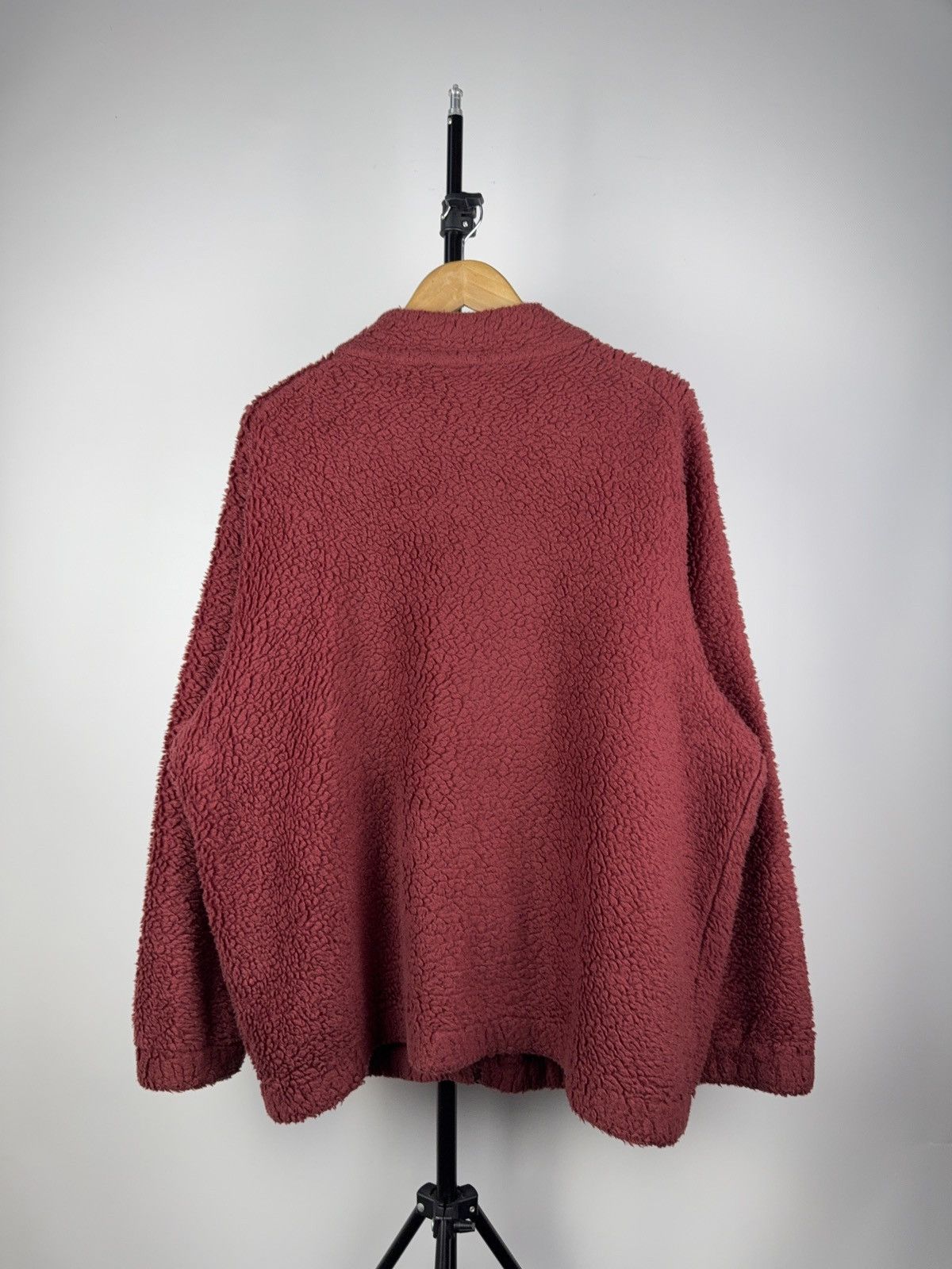 Helly Hansen × Vintage Vintage 90's Helly Hansen Fleece Sherpa Zip Jacket Size US L / EU 52-54 / 3 - 7 Thumbnail