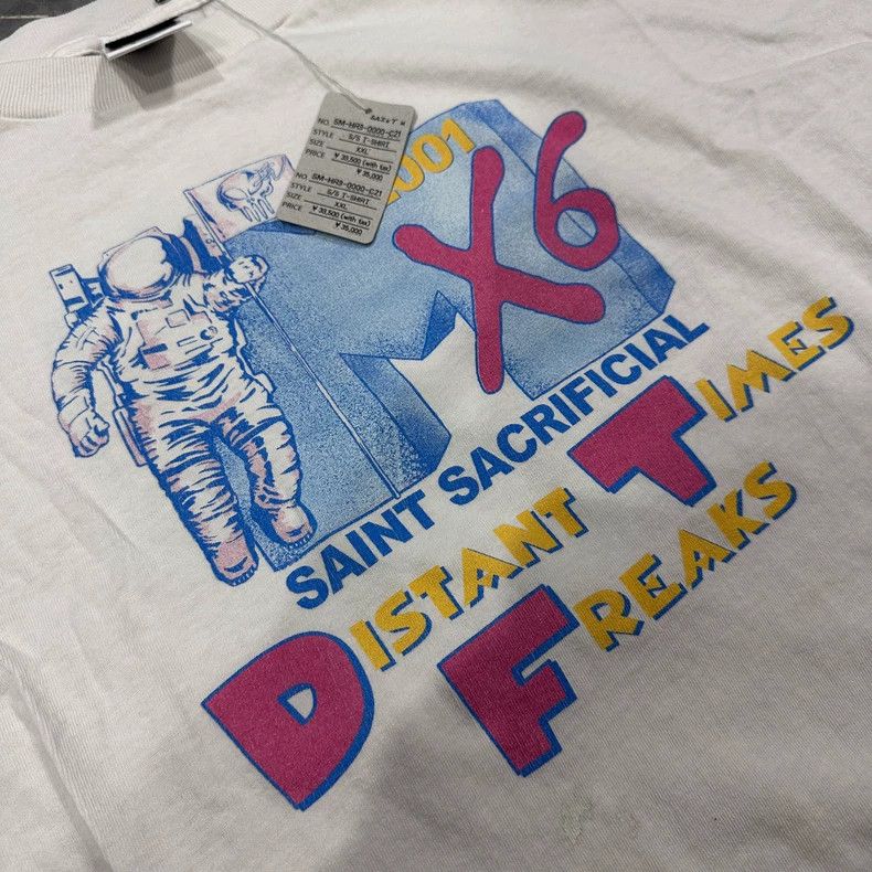 Saint Michael Saint Michael Digital English astronaut graffiti short sle Size US XXL / EU 58 / 5 - 3 Thumbnail