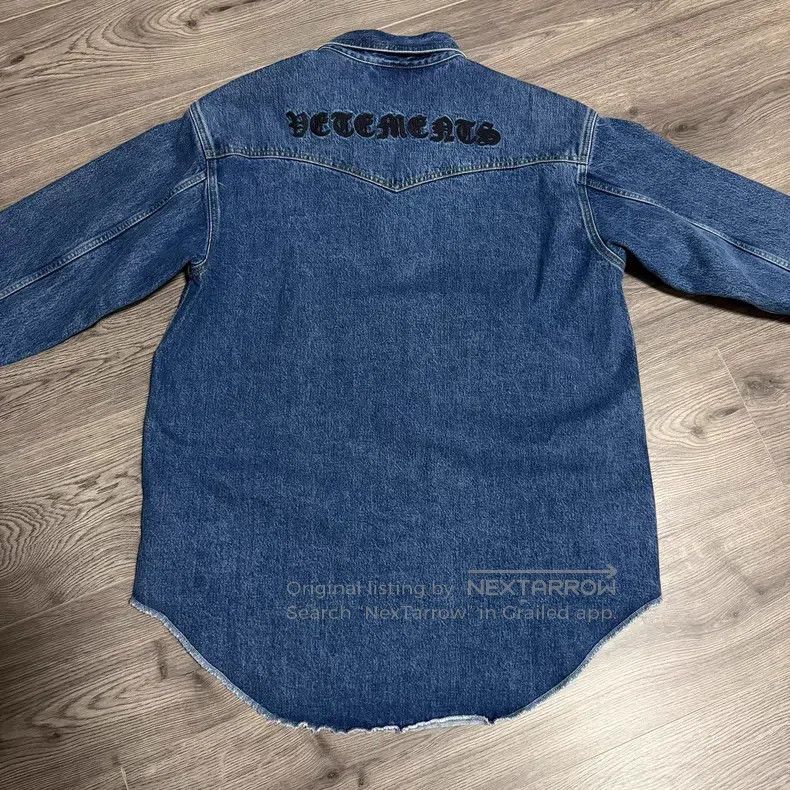 Other Vetements Denim Shirt Jacket Size US XS / EU 42 / 0 - 8 Thumbnail