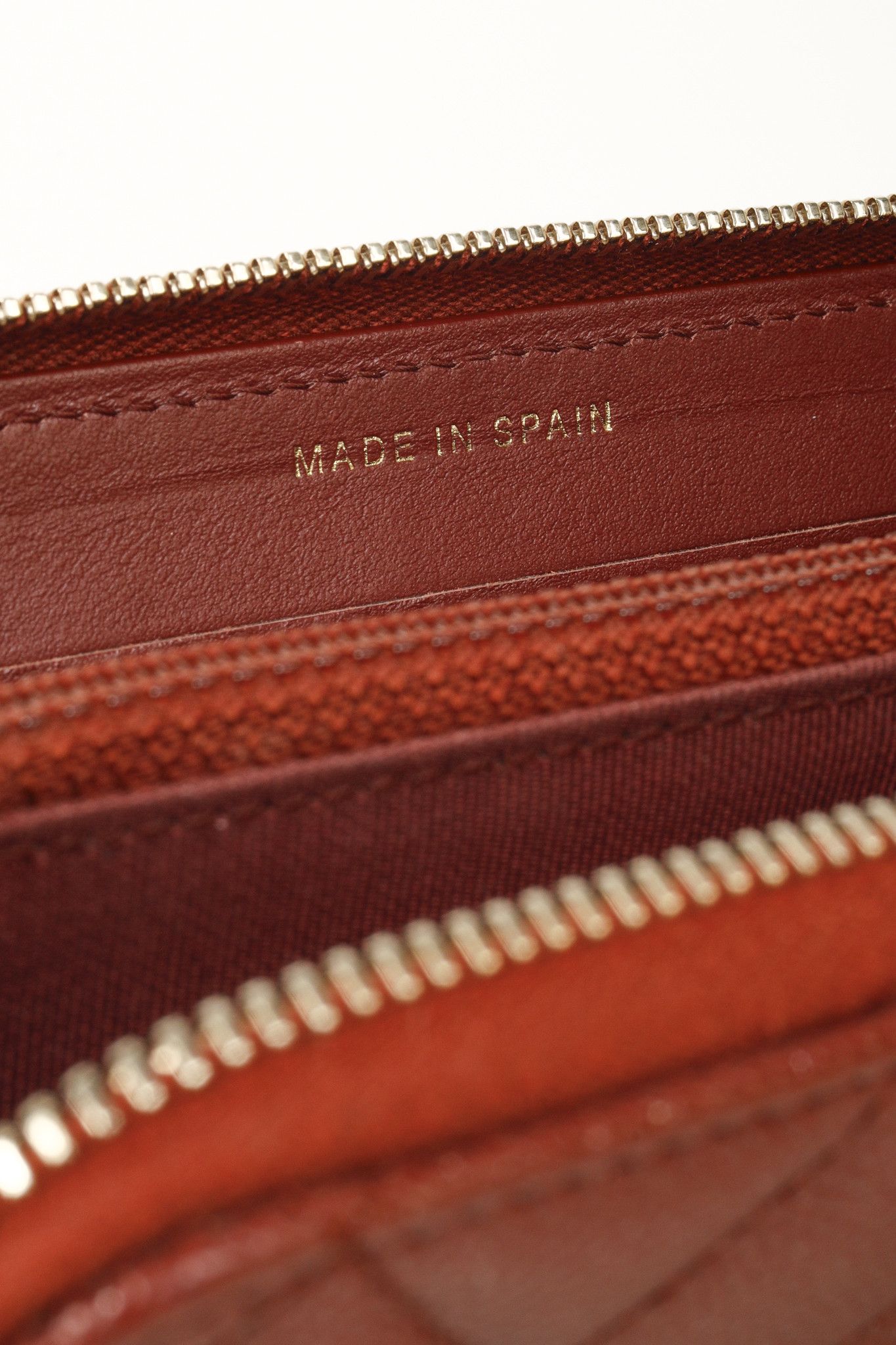 Chanel Chanel Oxblood Glitter Caviar Zipper Wallet Size ONE SIZE - 10 Thumbnail