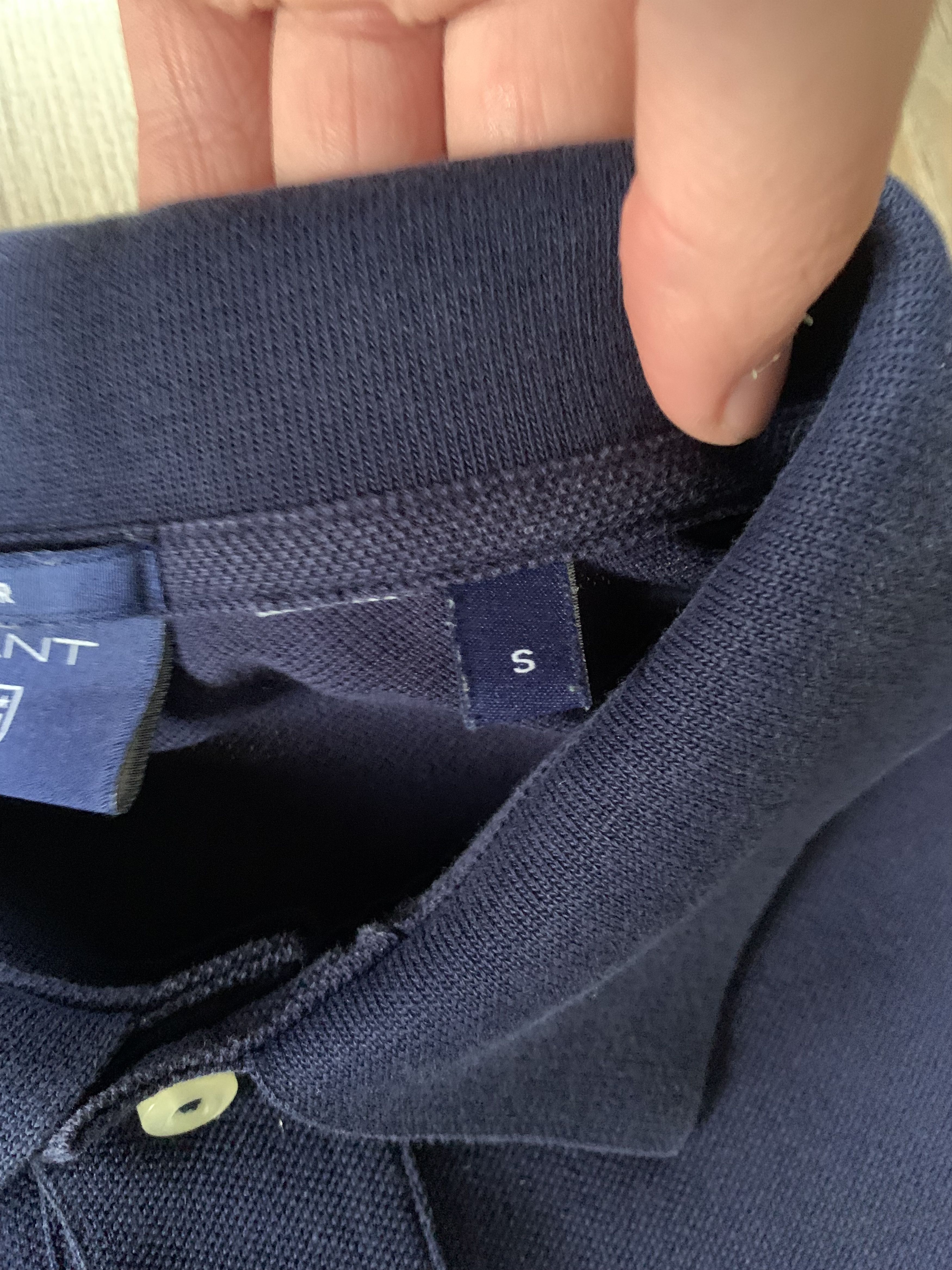 Gant Gant Navy Cotton Polo Size US S / EU 44-46 / 1 - 6 Thumbnail