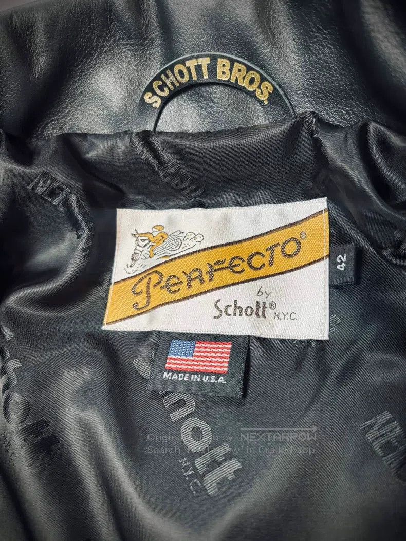 Schott Schott Co-branded locomotive leather jacket Size US XL / EU 56 / 4 - 6 Thumbnail