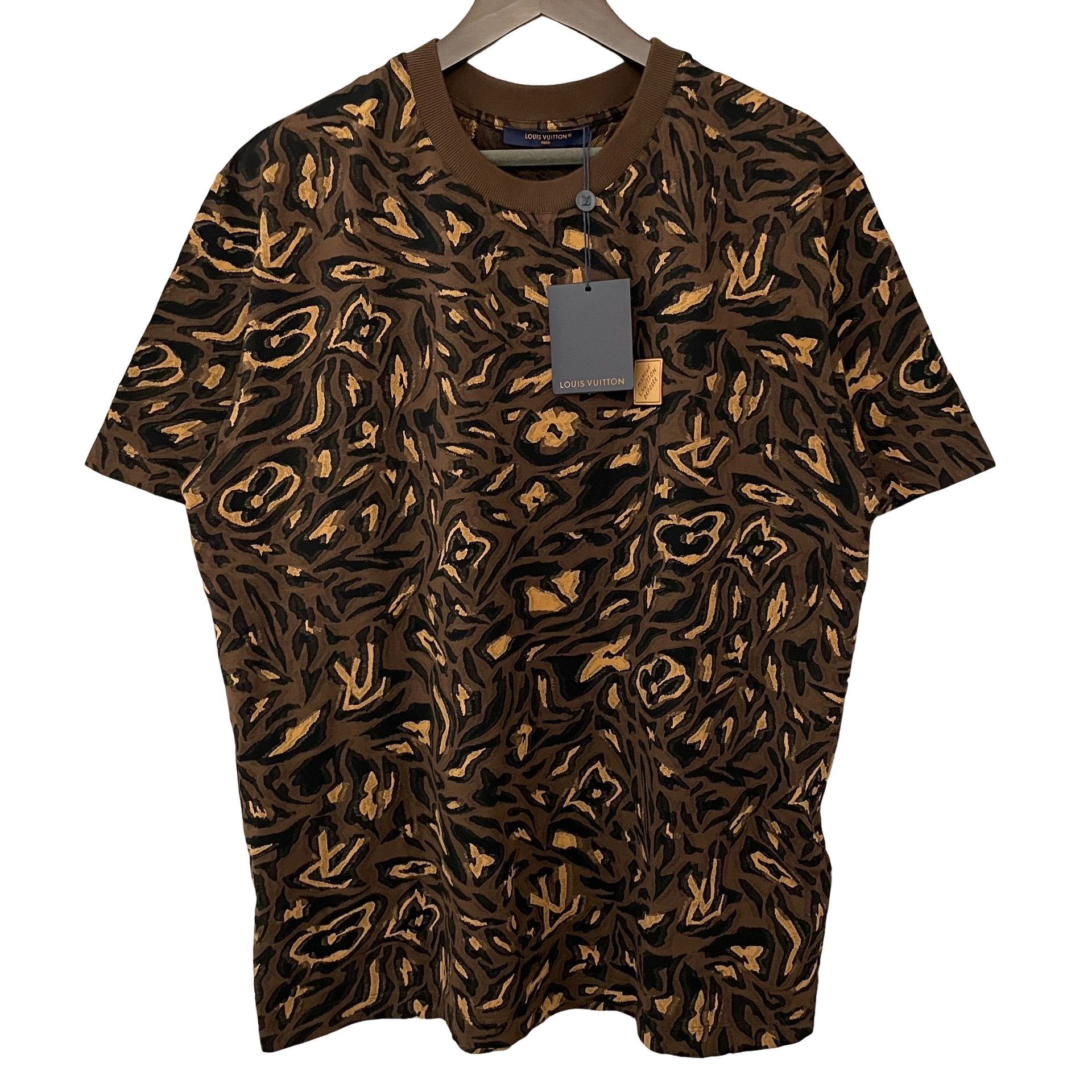 Louis Vuitton Louis Vuitton x Nigo Monogram Camo T-Shirt Size 4XL Size US XXL / EU 58 / 5 - 1 Thumbnail