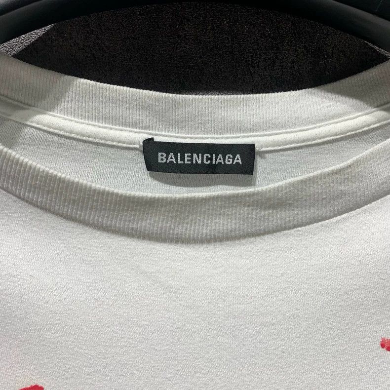 Balenciaga Balenciaga Cursive Letter Design on Chest shirt 2503-Nextar Size US S / EU 44-46 / 1 - 4 Thumbnail