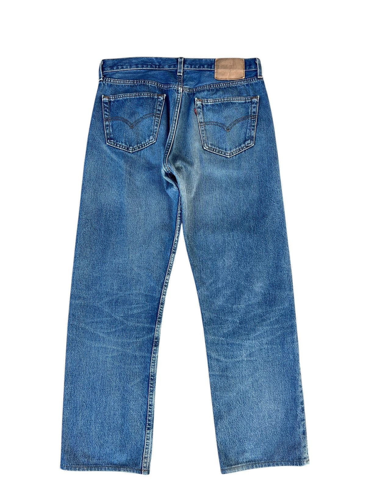 Levi's Vintage 1997 Levi’s 501 Faded Denim Regular Jeans Size US 33 - 14 Thumbnail