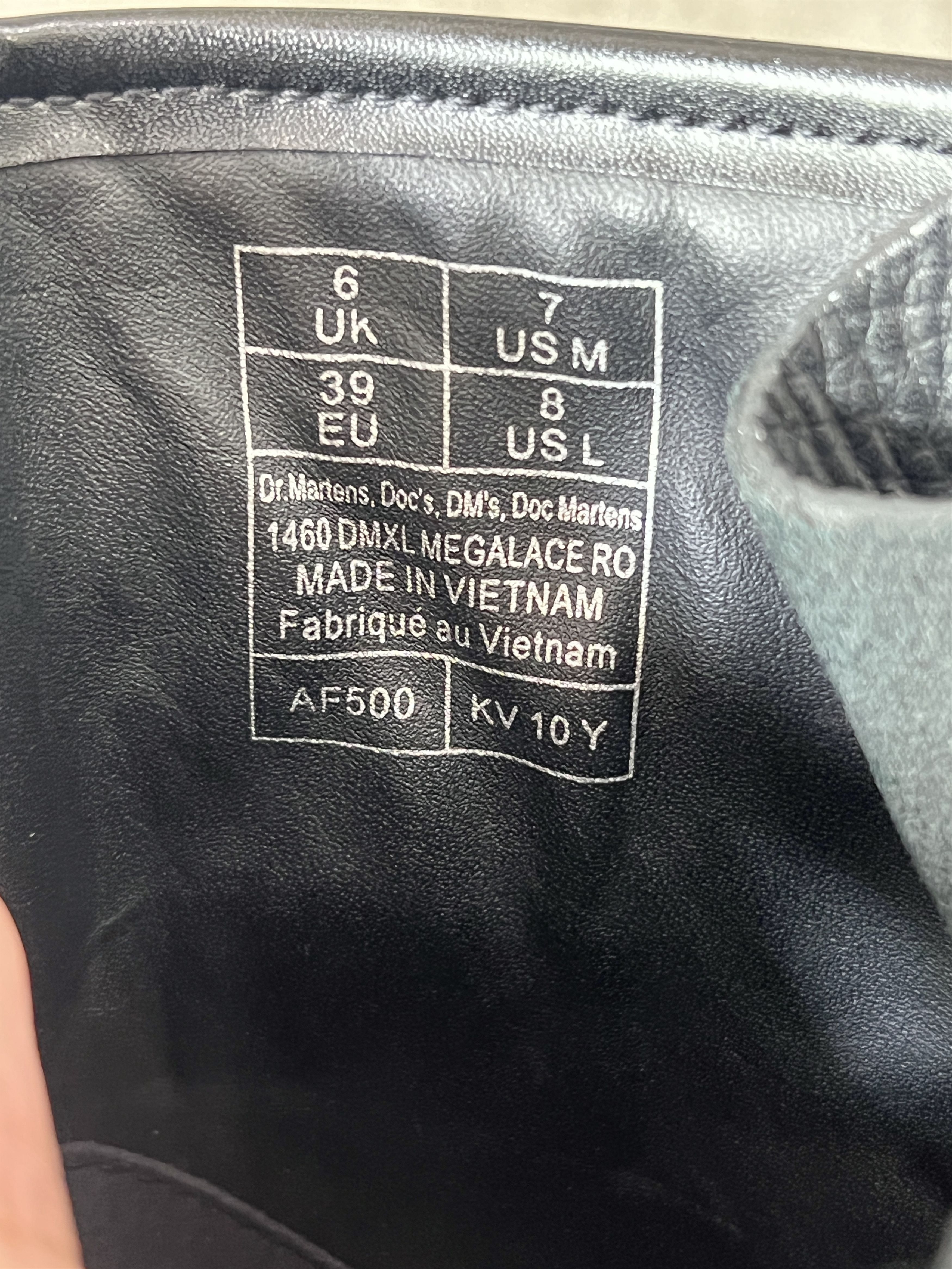 Dr. Martens × Rick Owens Dr Martens x Rick Owens 1460 DMXL Megalace EU39 Size US 9 / IT 39 - 16 Thumbnail