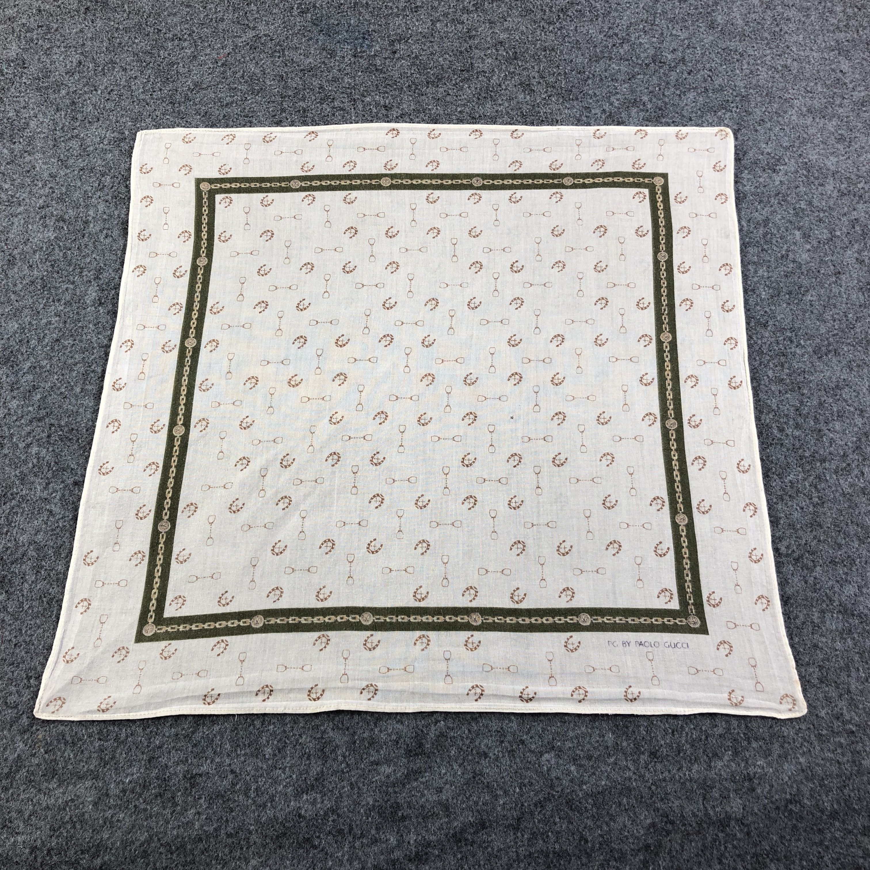 Paolo Gucci Paolo Gucci Handkerchief Neckerchief Bandana H2259 Size ONE SIZE - 3 Thumbnail