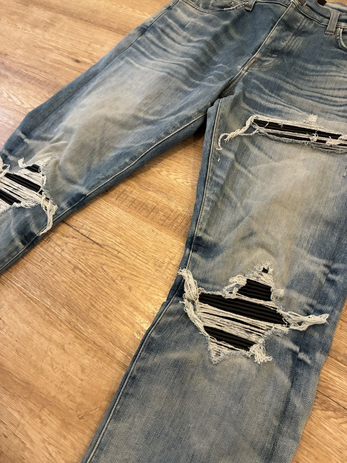 Amiri Amiri MX1 Black Patch Size US 32 / EU 48 - 2 Thumbnail