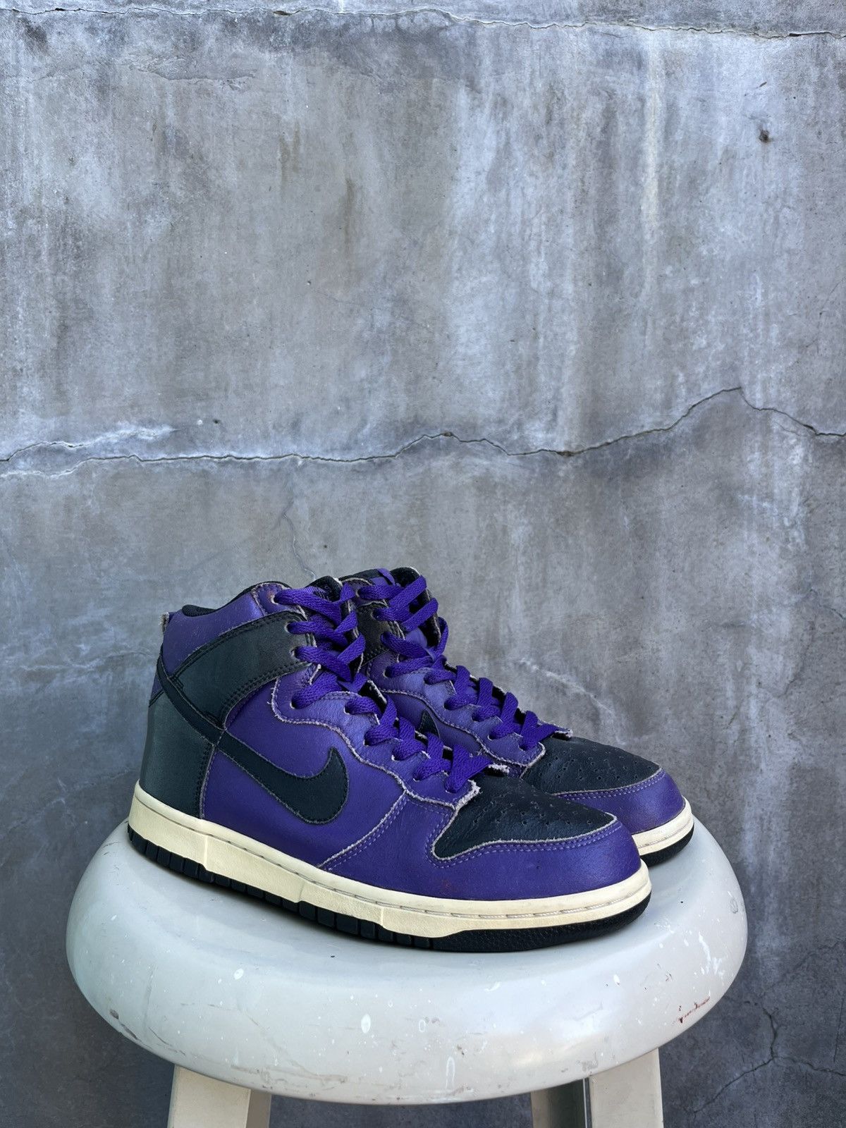 Nike 2010 Womens Dunk Hi Purple Size US 8.5 / IT 38.5 - 1 Thumbnail