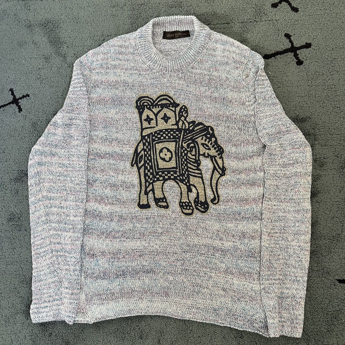 image of Louis Vuitton Ss15 2015 Sweater, Men's (Size Medium)