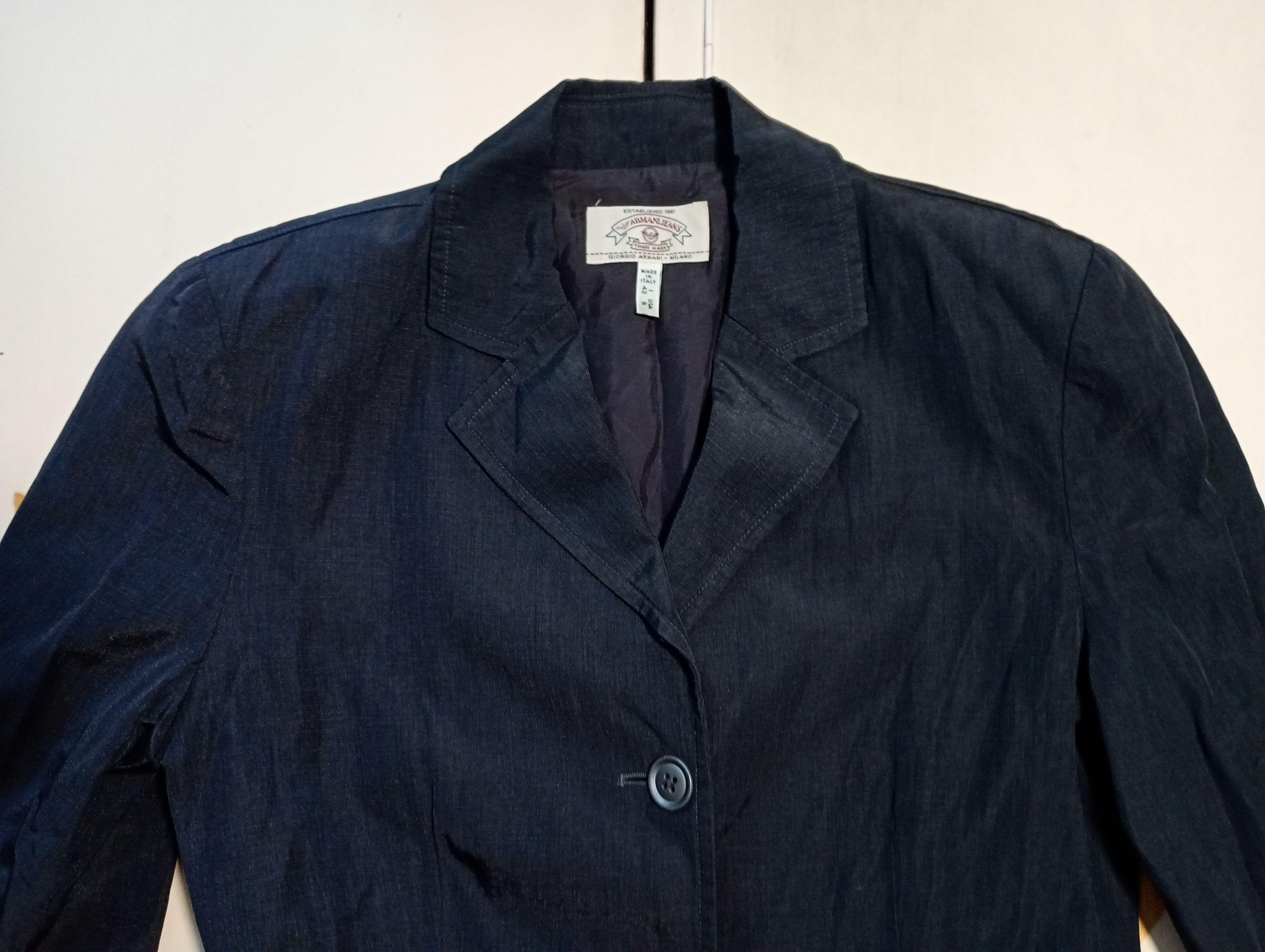 Armani Armani Jeans Blazer Women;s Vintage 90's US size 8 Size M / US 6-8 / IT 42-44 - 5 Thumbnail