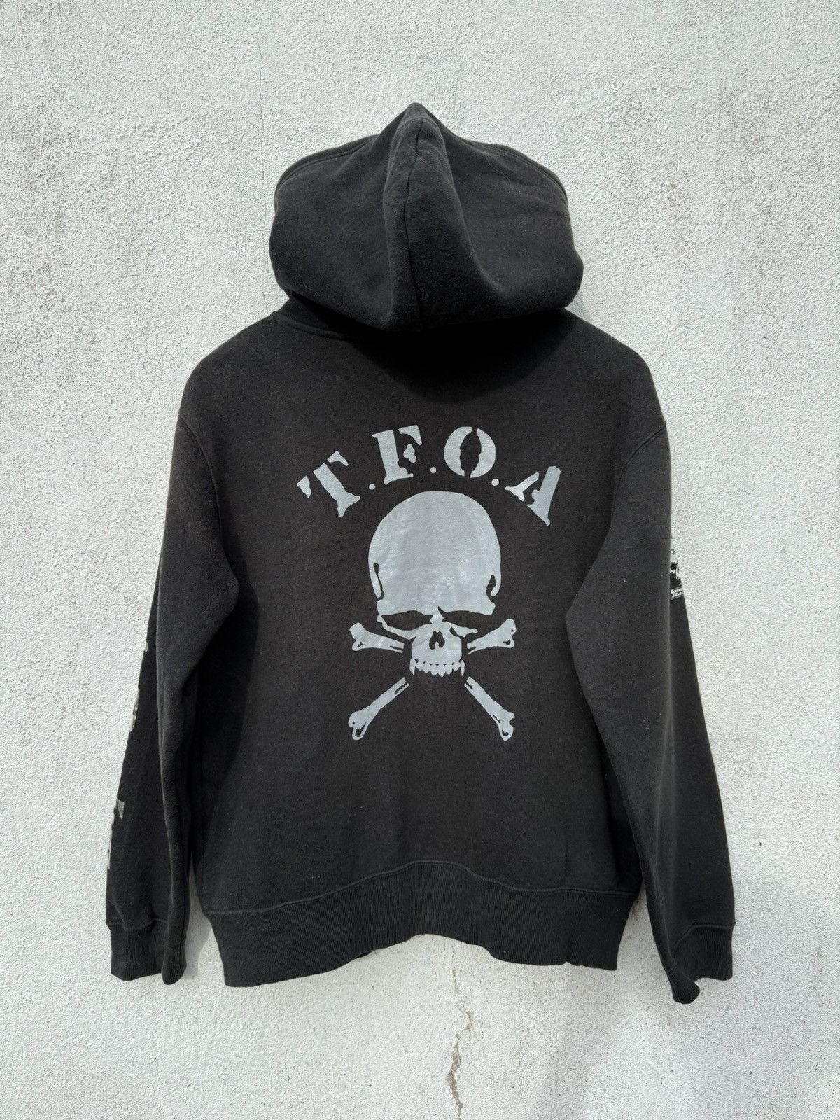 Japanese Brand Collars T.F.O.A Skull Bone Mask Skeleton Hoodie Size US M / EU 48-50 / 2 - 1 Thumbnail