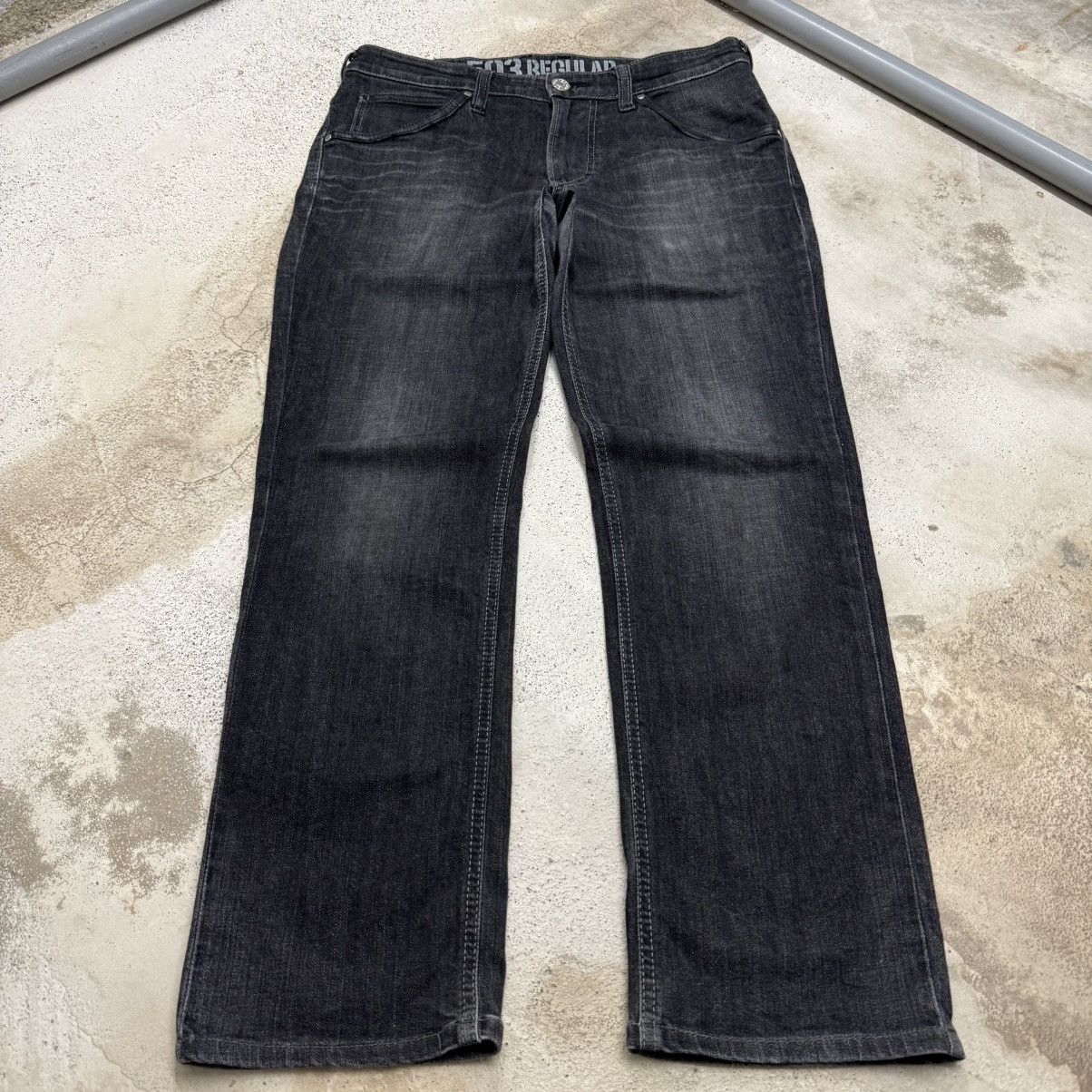 Edwin Edwin 503 Regular Edge of Blue Jeans Stretch Denim Pants Size US 32 / EU 48 - 3 Thumbnail