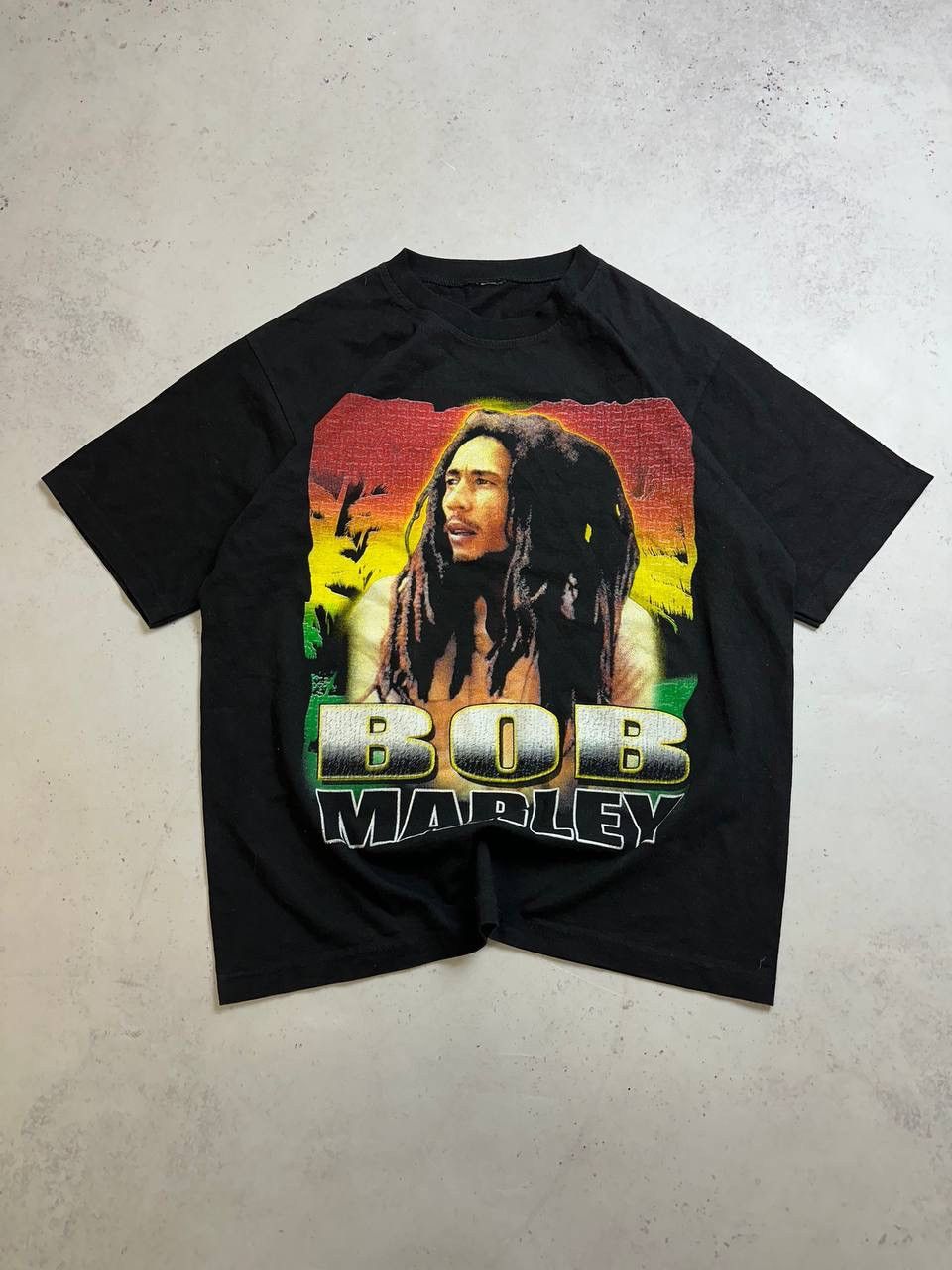 Bob Marley × Vintage Vintage Bob Marley Promo Double Side T-shirt L Size US L / EU 52-54 / 3 - 1 Thumbnail