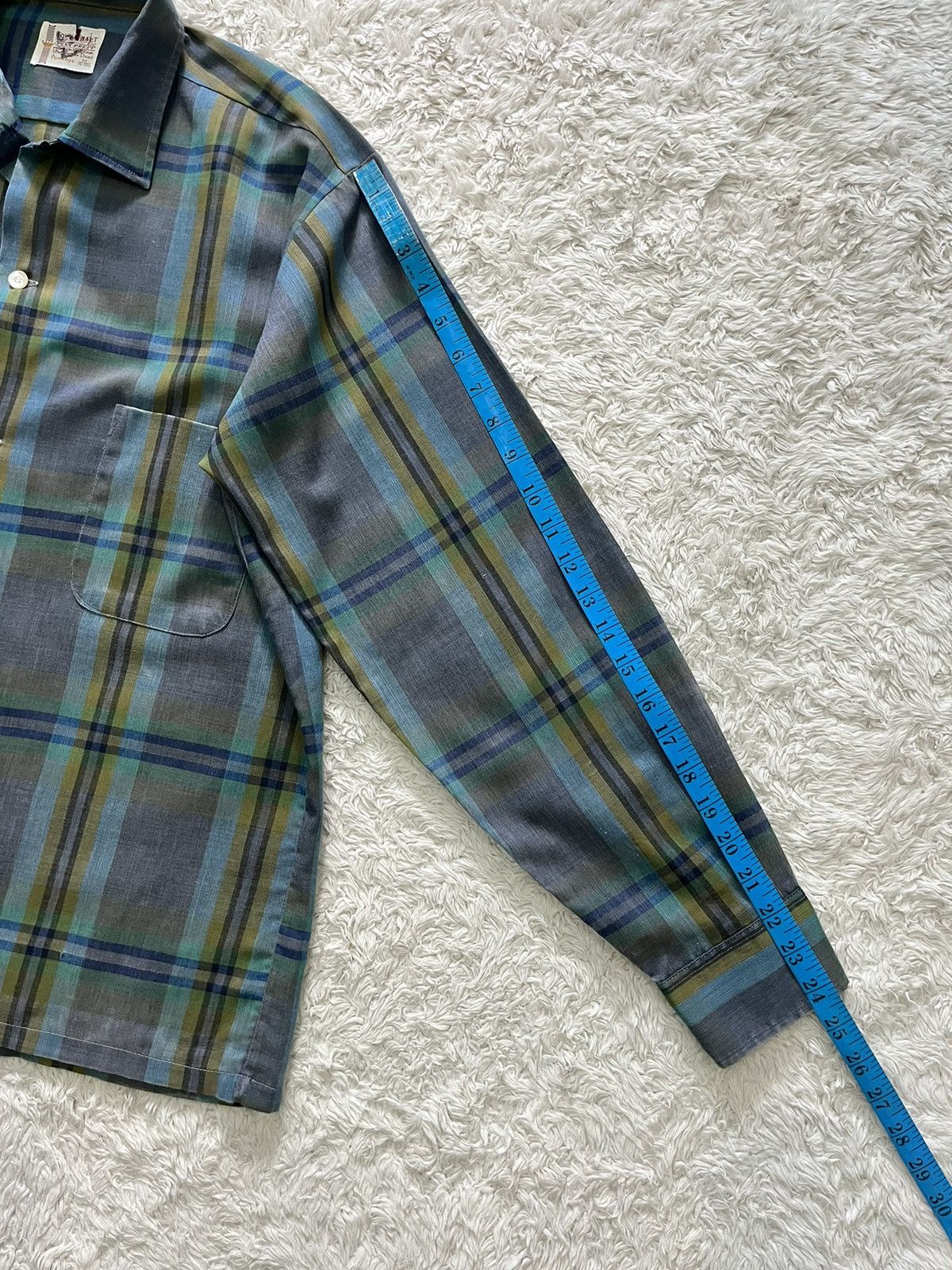 Vintage vintage 60's 70's towncraft by jc penney plaid shirt Size US M / EU 48-50 / 2 - 8 Thumbnail