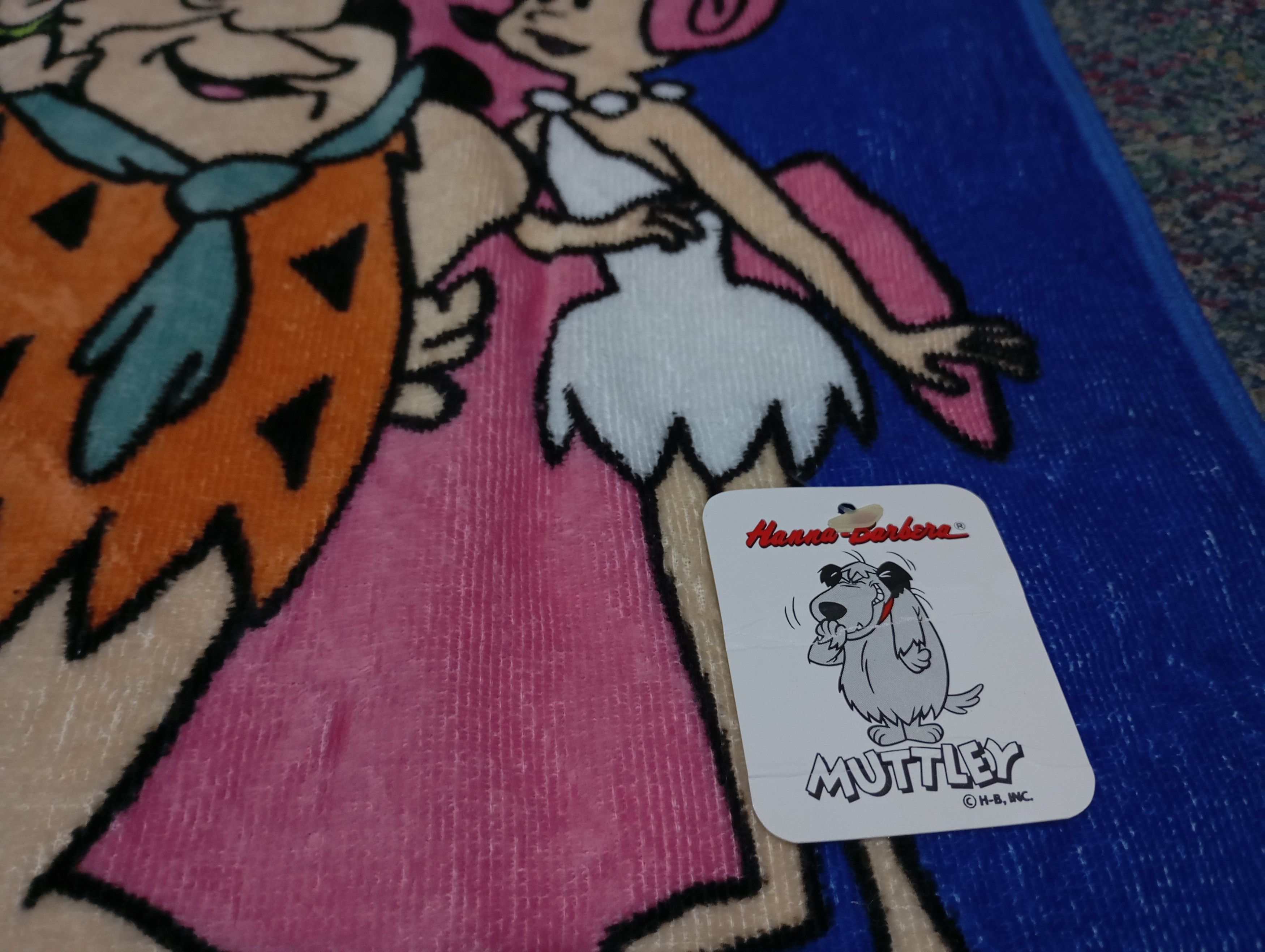 Vintage Vintage Flintstones Hand Towel Size ONE SIZE - 3 Thumbnail