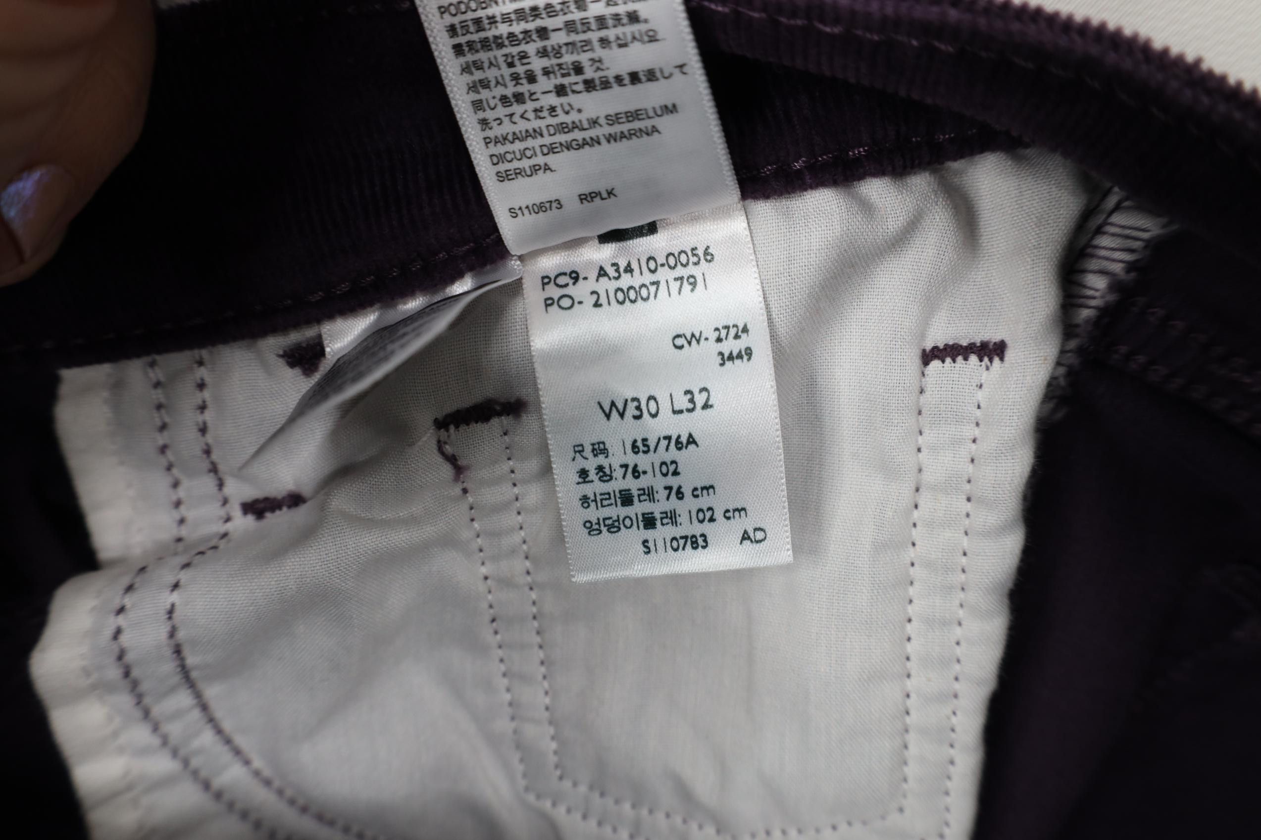 Levi's Vintage Y2K Levi's 726 Babydoll Wide Leg Corduroy Pants Size 30" / US 8 / IT 44 - 8 Thumbnail