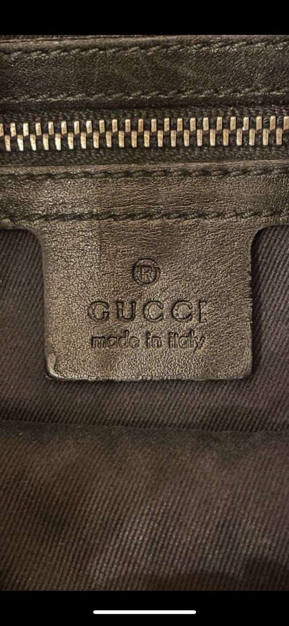 Gucci Gucci Half Moon Hobo Canvas and Leather Bag Size ONE SIZE - 2 Thumbnail