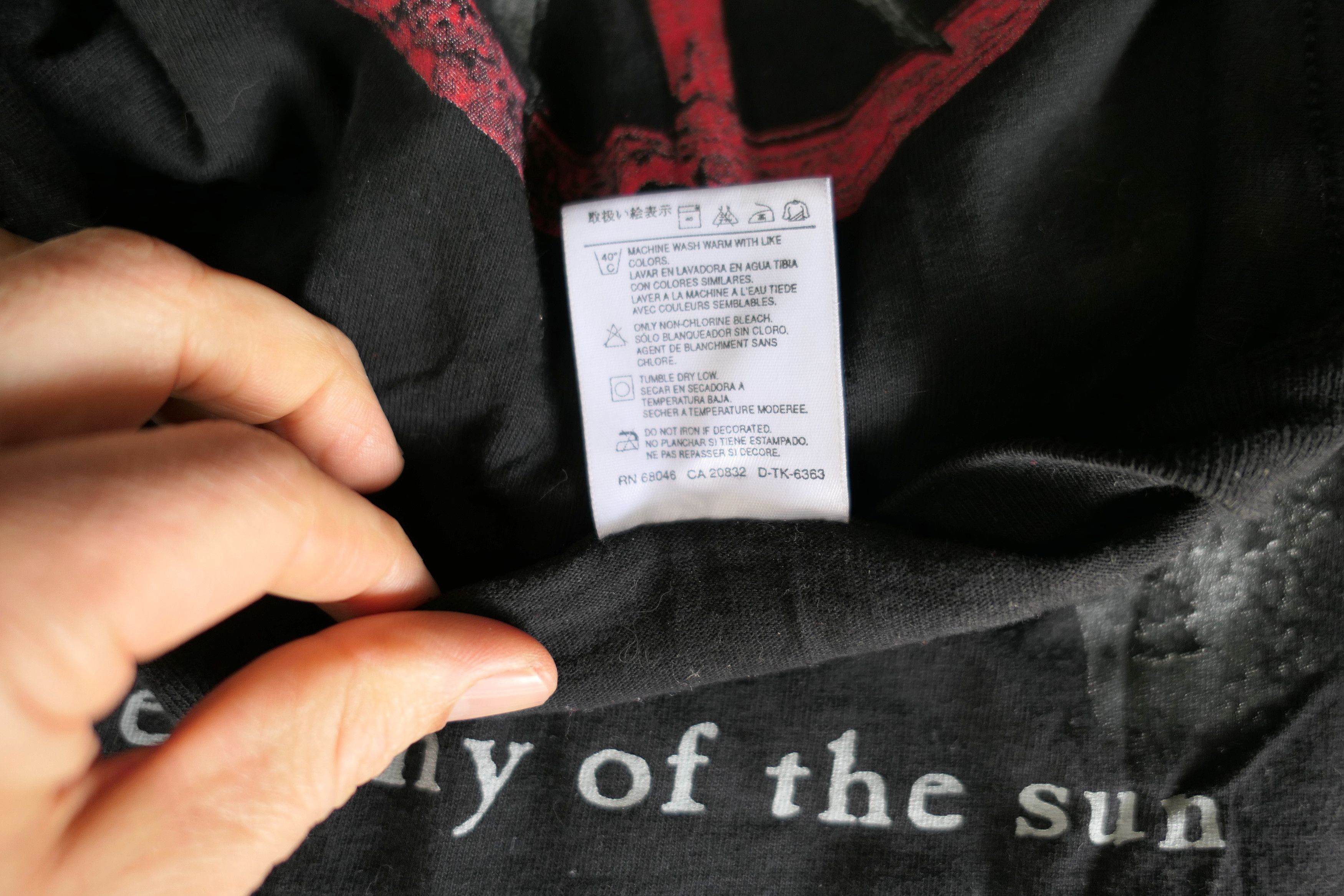 Vintage 90's Vintage 1993 NEUROSIS Enemy Of The Sun T Shirt Large Size US L / EU 52-54 / 3 - 5 Thumbnail