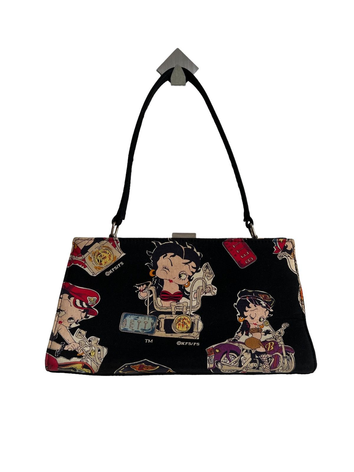 Harley Davidson 1990s Betty Boop x Harley Davidson 🇺🇸 Fanny Shoulder Bag Size ONE SIZE - 3 Thumbnail