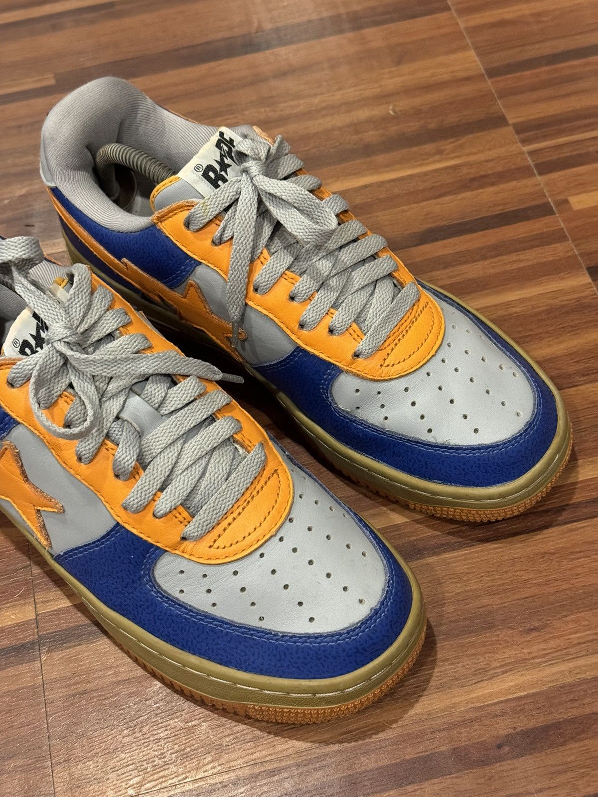 Bape Bapesta Newyork Colorway Cement Size US 9 / EU 42 - 7 Thumbnail