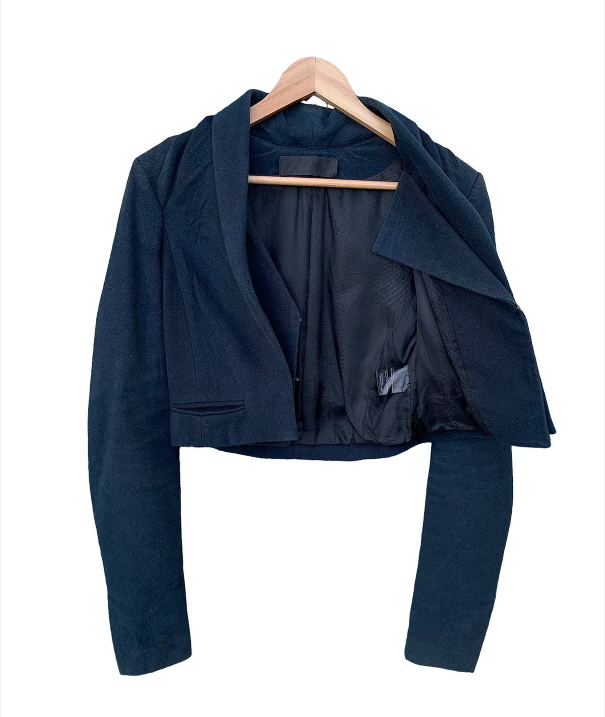 Haider Ackermann × Vintage Haider Ackermann Crop Jacket Size XS / US 0-2 / IT 36-38 - 3 Thumbnail