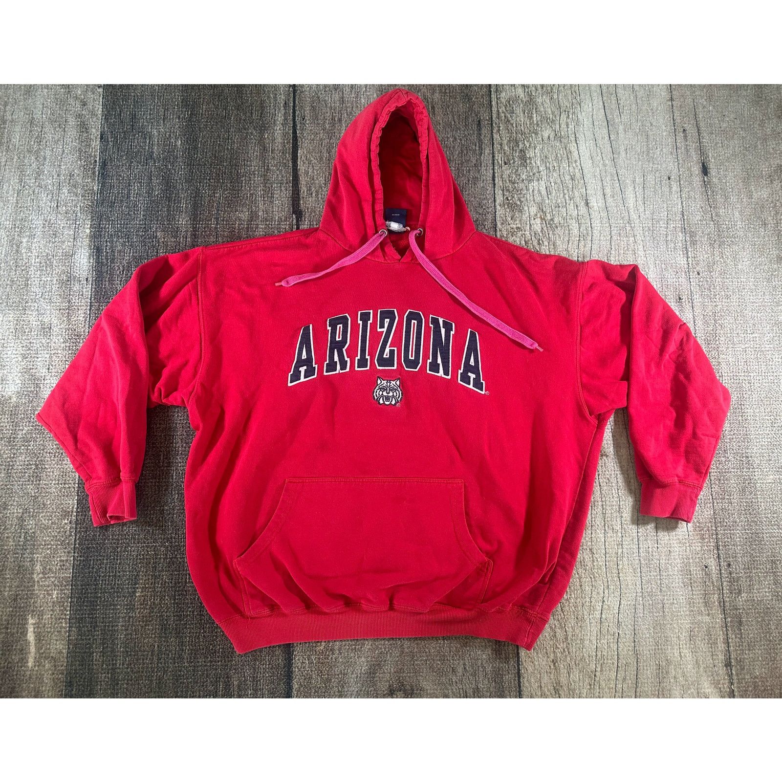 Arizona Jean Co. Vintage Arizona Wildcats Hoodie Mens Lg Red Sweatshirt Size US L / EU 52-54 / 3 - 1 Thumbnail