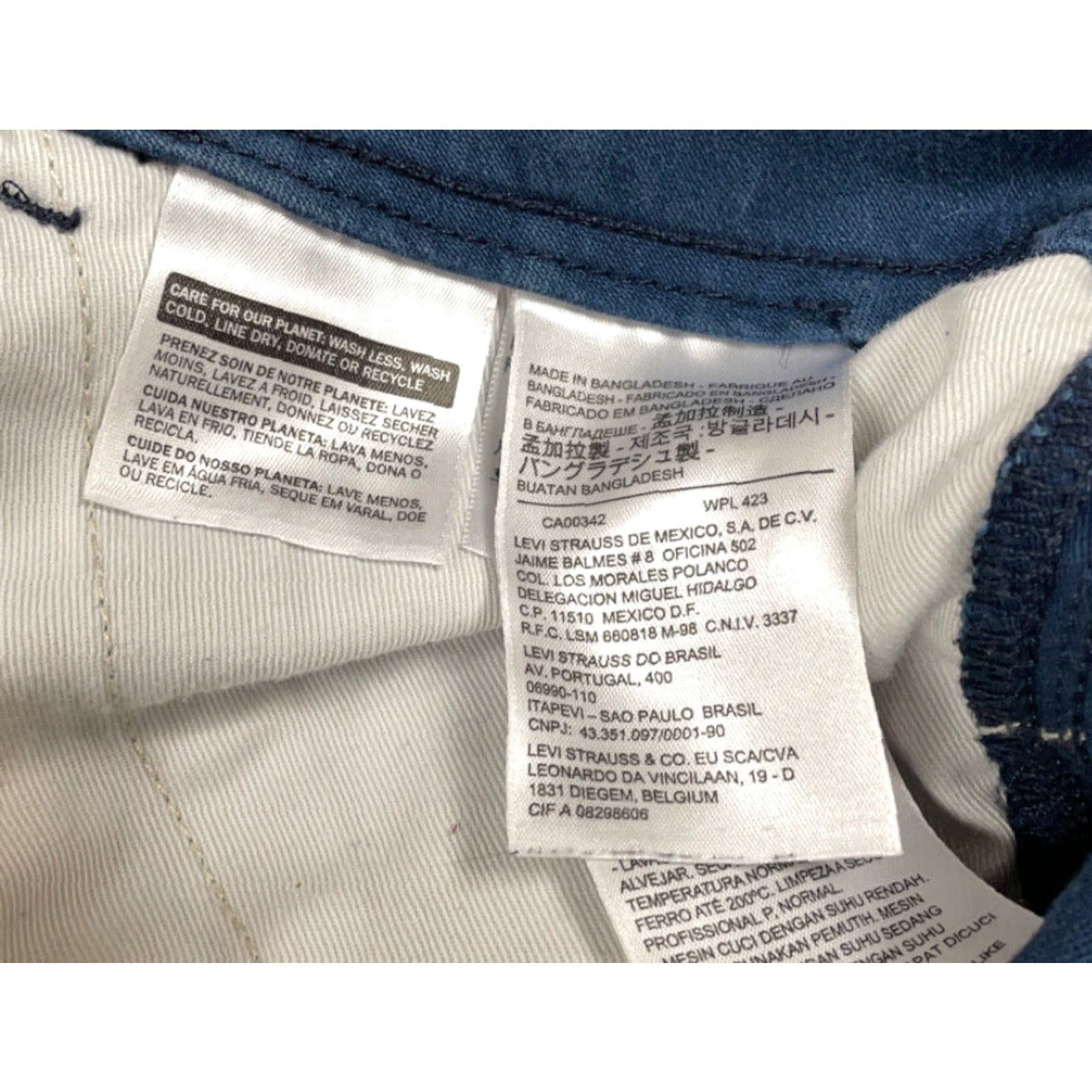 Levi's Levi's Cargo Shorts Men 40 Navy Blue Cotton 90s Skate High-Rise Casual Male Size US 40 / EU 56 - 6 Thumbnail