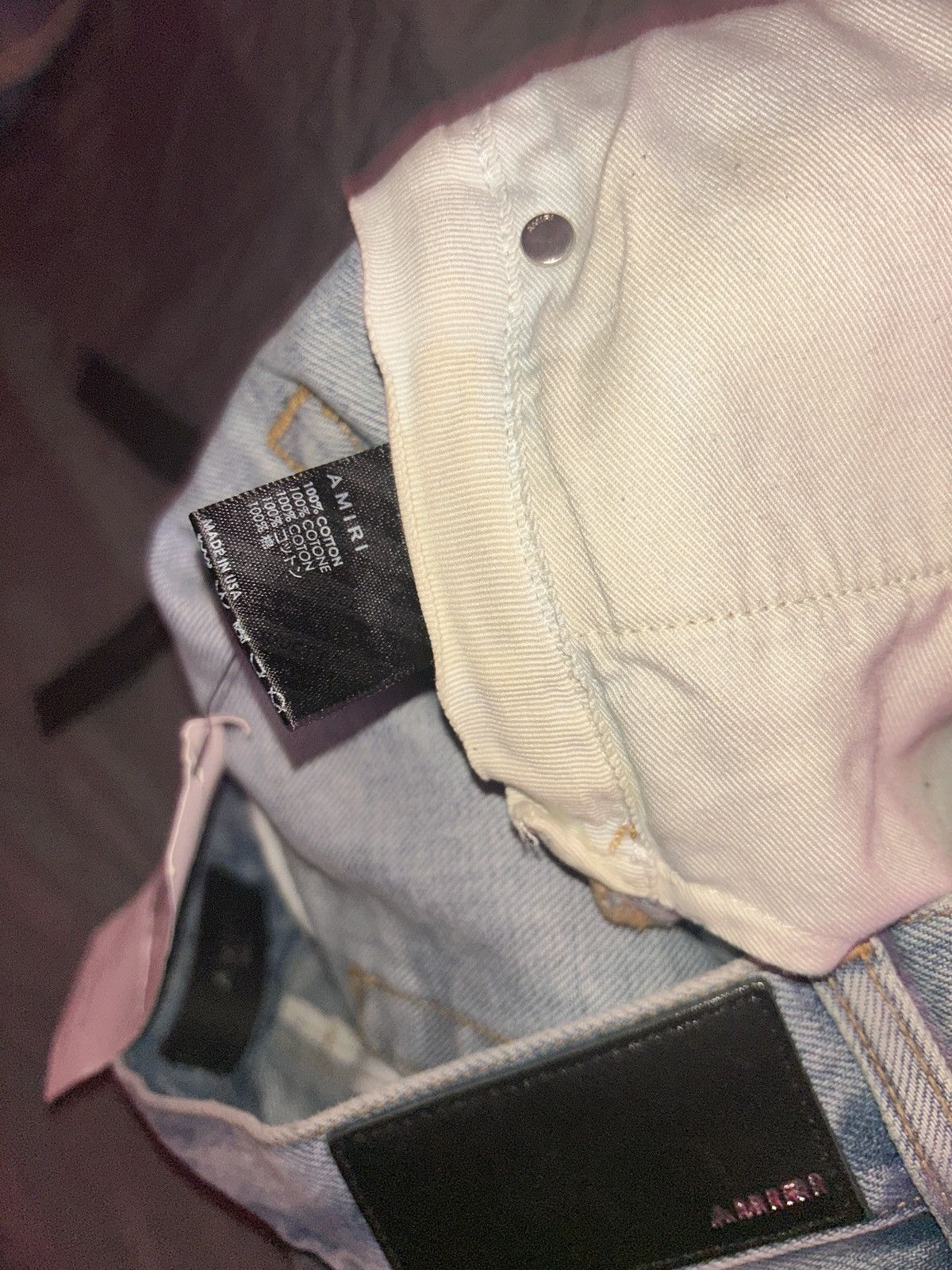 Amiri Amiri relaxed fit jeans Size US 32 / EU 48 - 9 Thumbnail