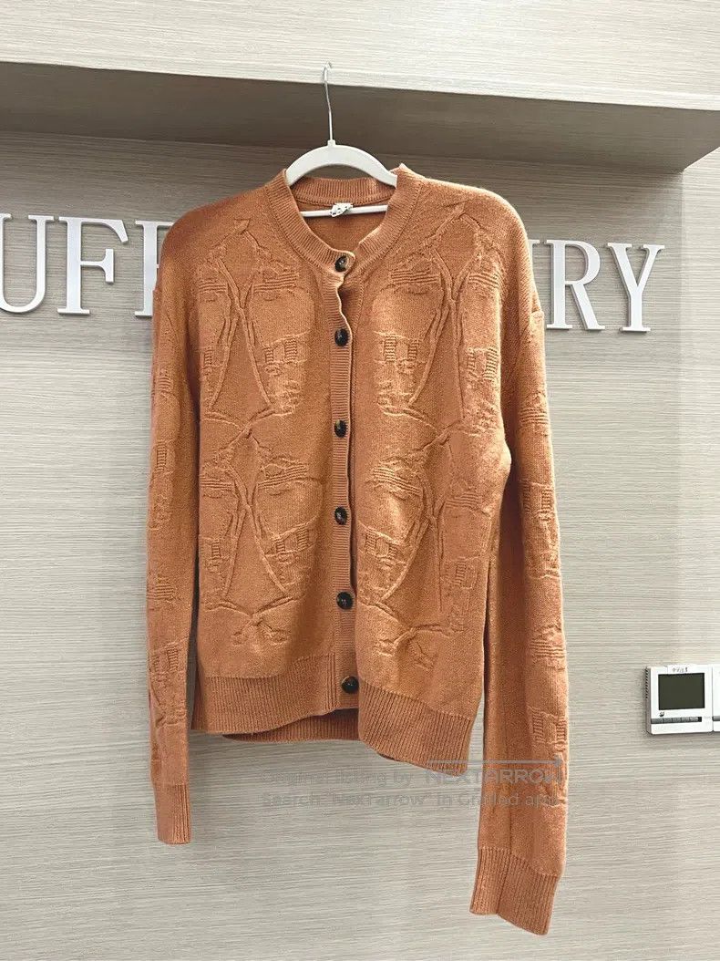 Hermes Hermes Orange sweater Size XS / US 0-2 / IT 36-38 - 1 Thumbnail
