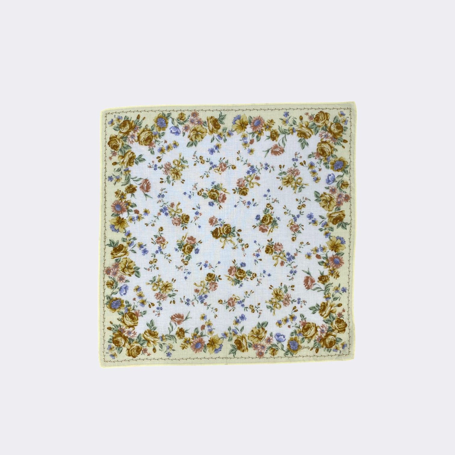 Liberty × Vintage Vintage Liberty Handkerchief Neckerchief Bandana H255P Size ONE SIZE - 2 Thumbnail