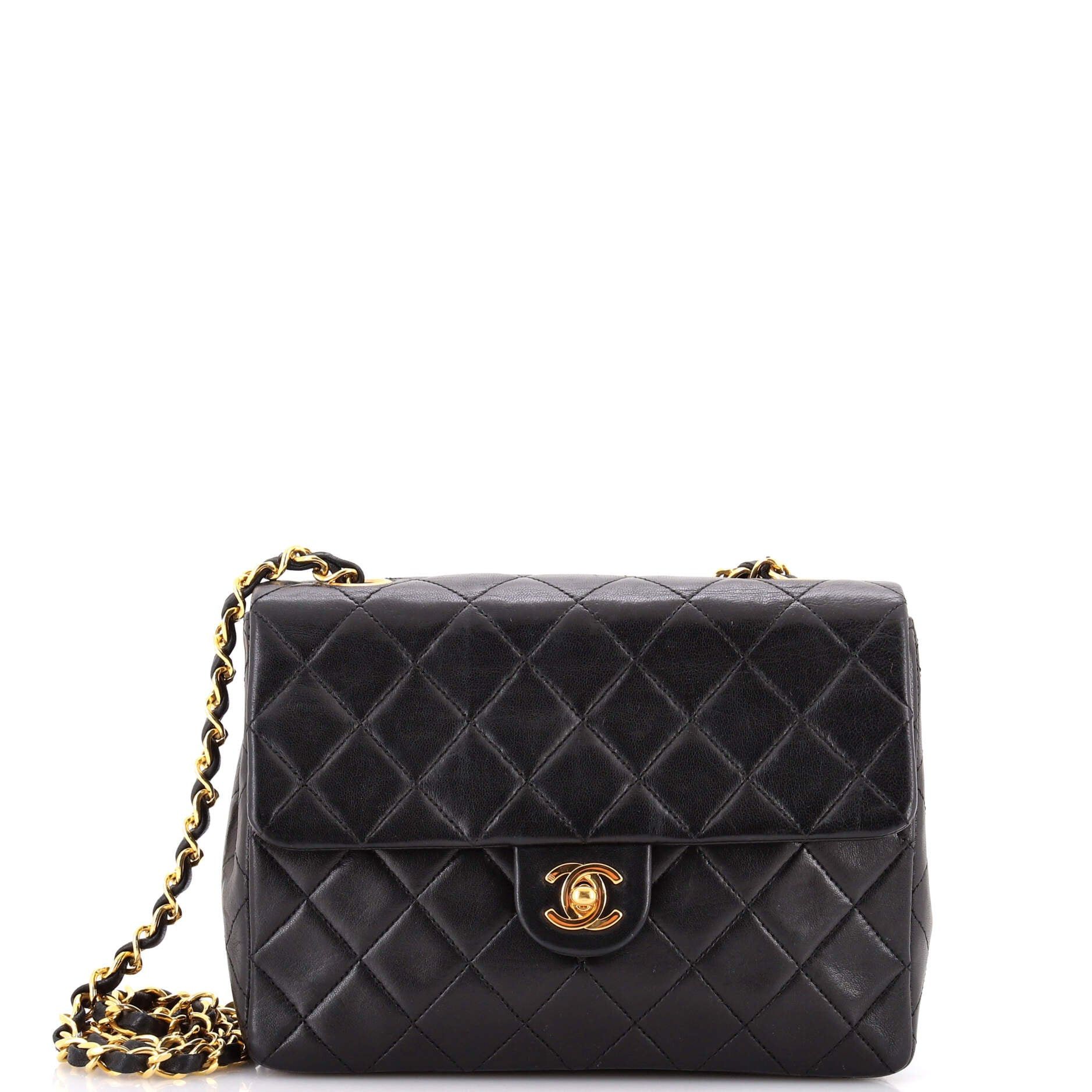 Chanel Vintage Square Classic Flap Bag Size ONE SIZE - 1 Thumbnail
