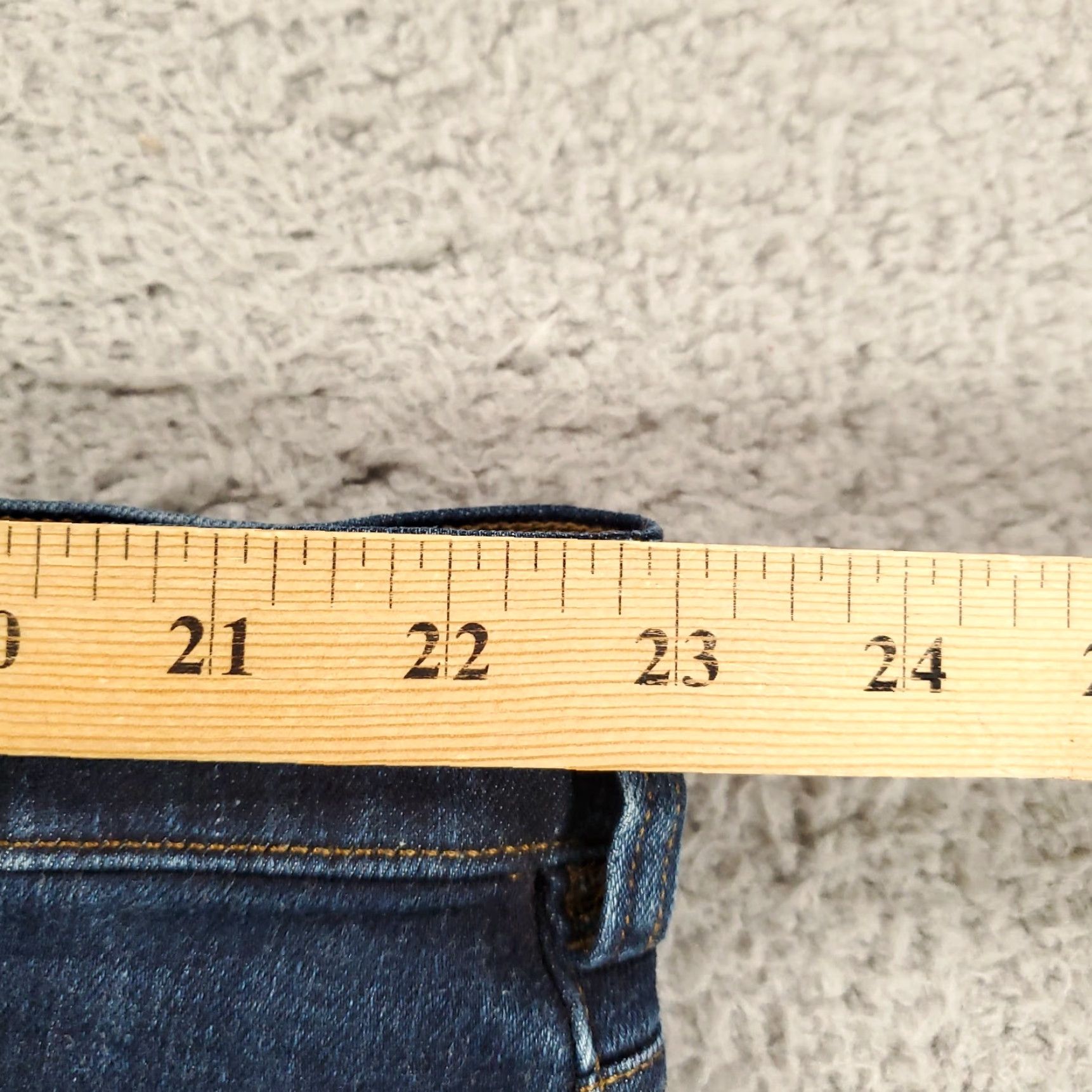 Denime Duluth Jeans Womens 24W X31 Blue Straight Fit Denim Pockets Stretch 24W Size 42" / US 20 - 2 Thumbnail