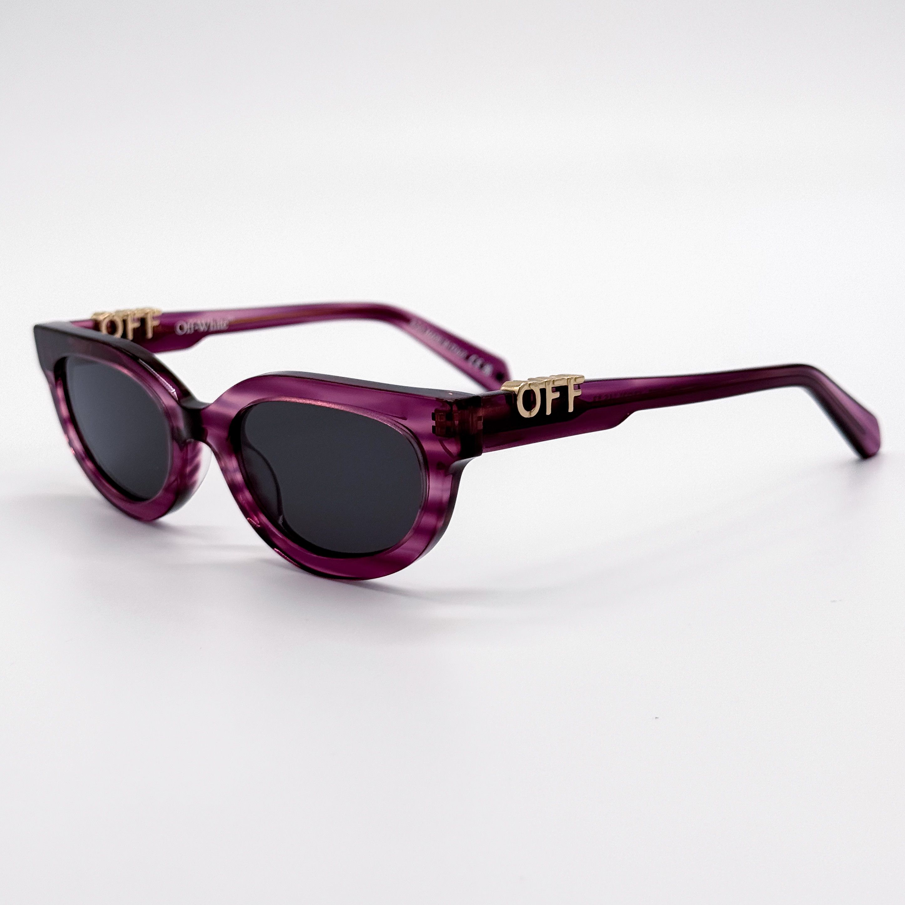 Off-White NEW OFF-WHITE OERI13D SPARKS 3707 SUNGLASSES WOMEN ROUND Size ONE SIZE - 4 Thumbnail